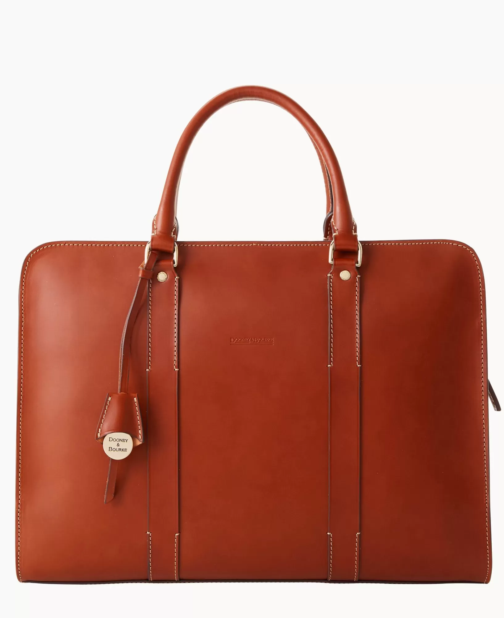 Business & Tech | Travel>Dooney & Bourke Alto Bradley Briefcase Saddle