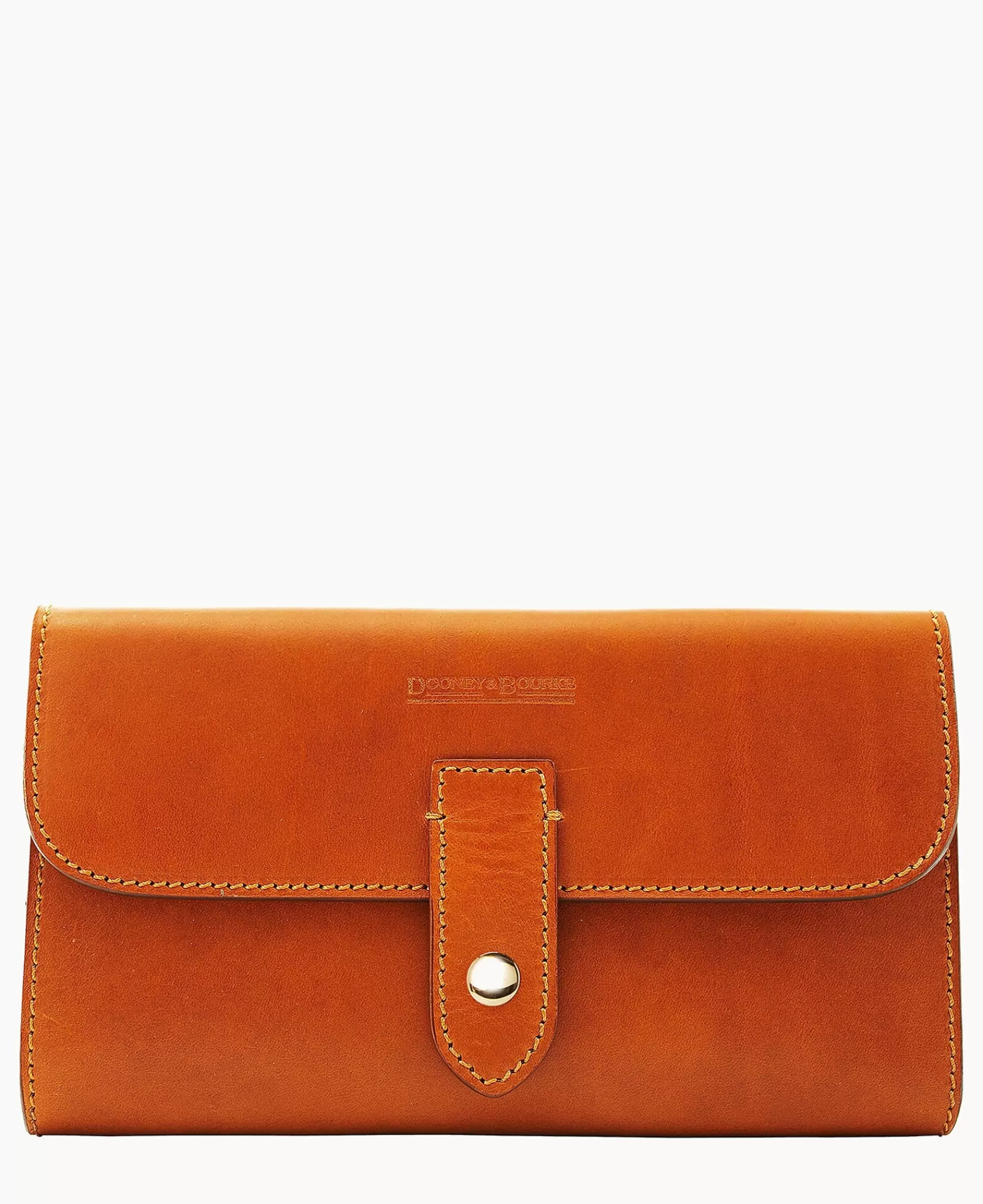 Wallets | Business & Tech>Dooney & Bourke Alto Checkbook Holder Saddle