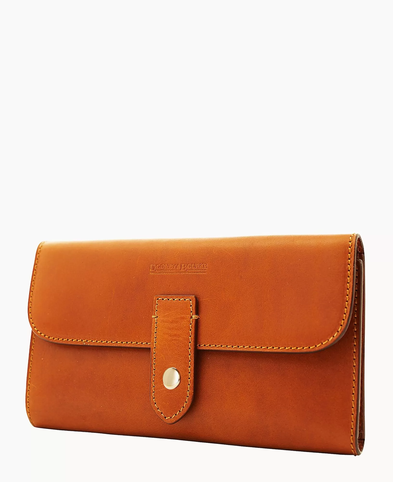 Wallets | Business & Tech>Dooney & Bourke Alto Checkbook Holder Saddle