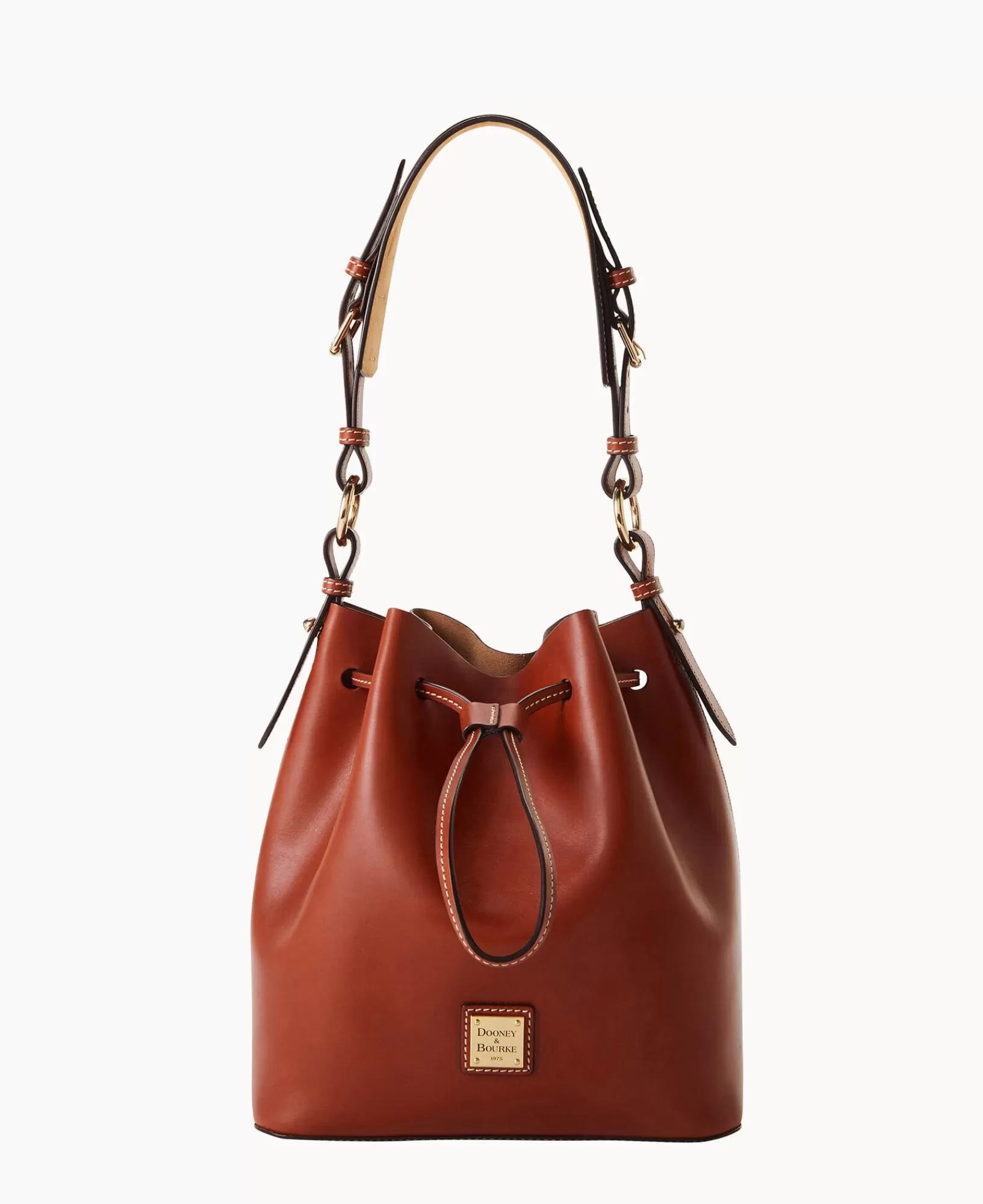 Shoulder Bags>Dooney & Bourke Belmar Drawstring 25 Tan