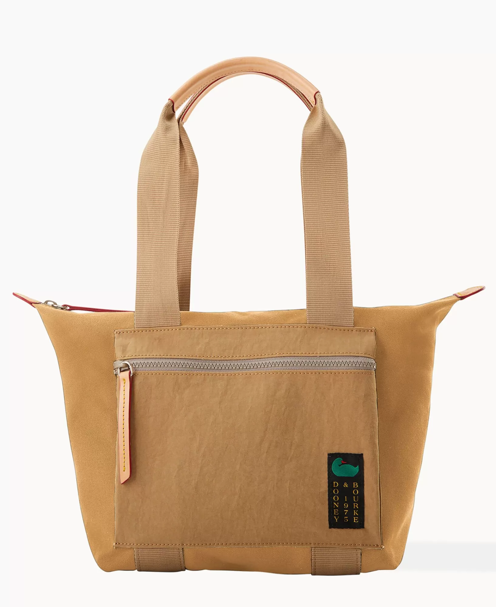 Shoulder Bags | Totes>Dooney & Bourke Canvas Carryall 28 with Pocket Beige