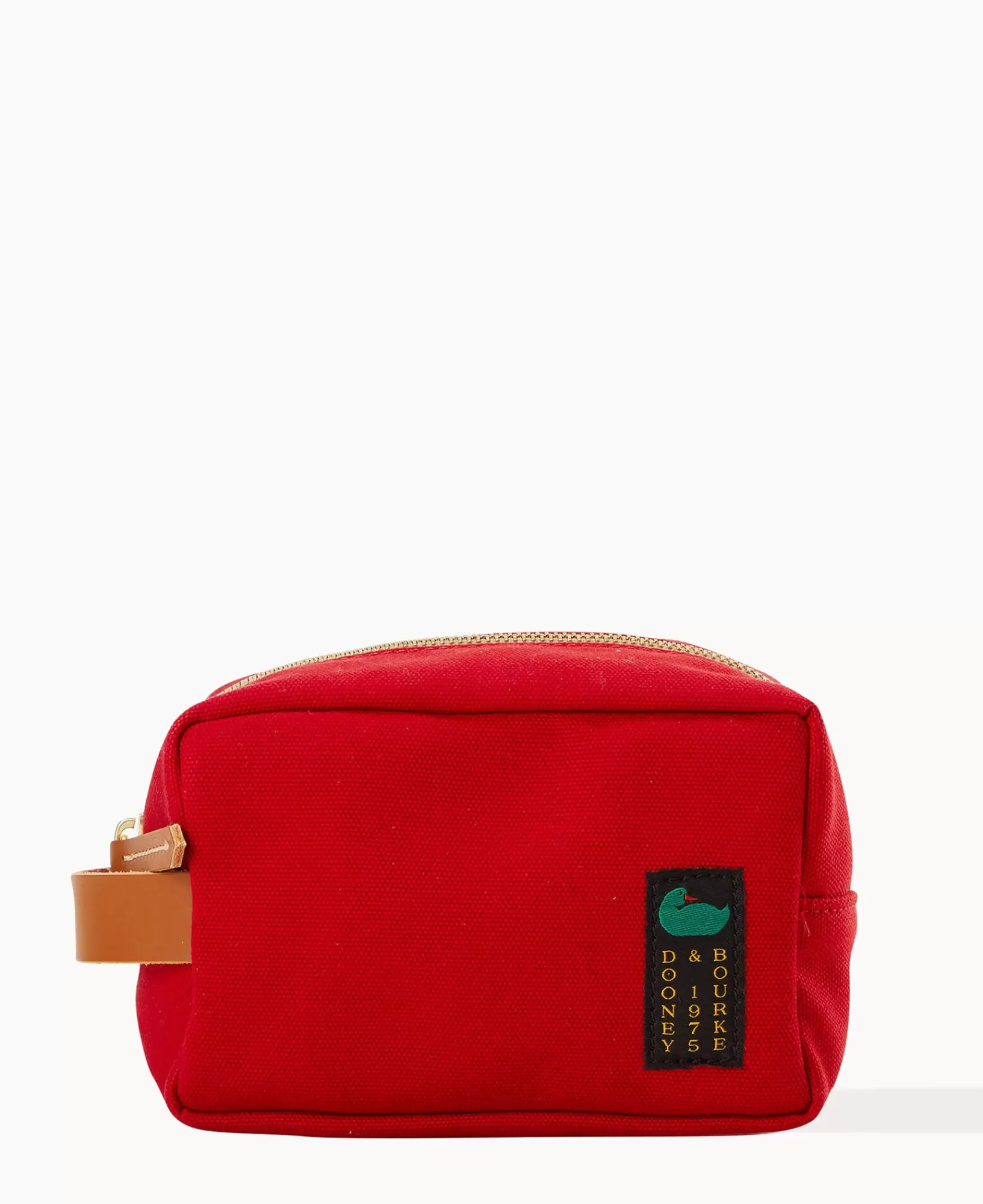 Travel | Mini Bags>Dooney & Bourke Canvas Cosmetic Case Red