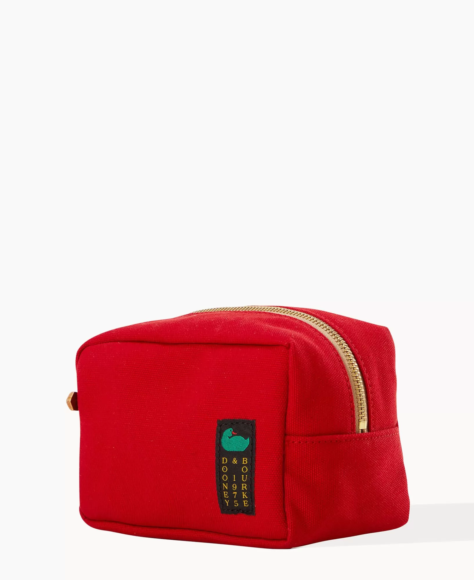 Travel | Mini Bags>Dooney & Bourke Canvas Cosmetic Case Red