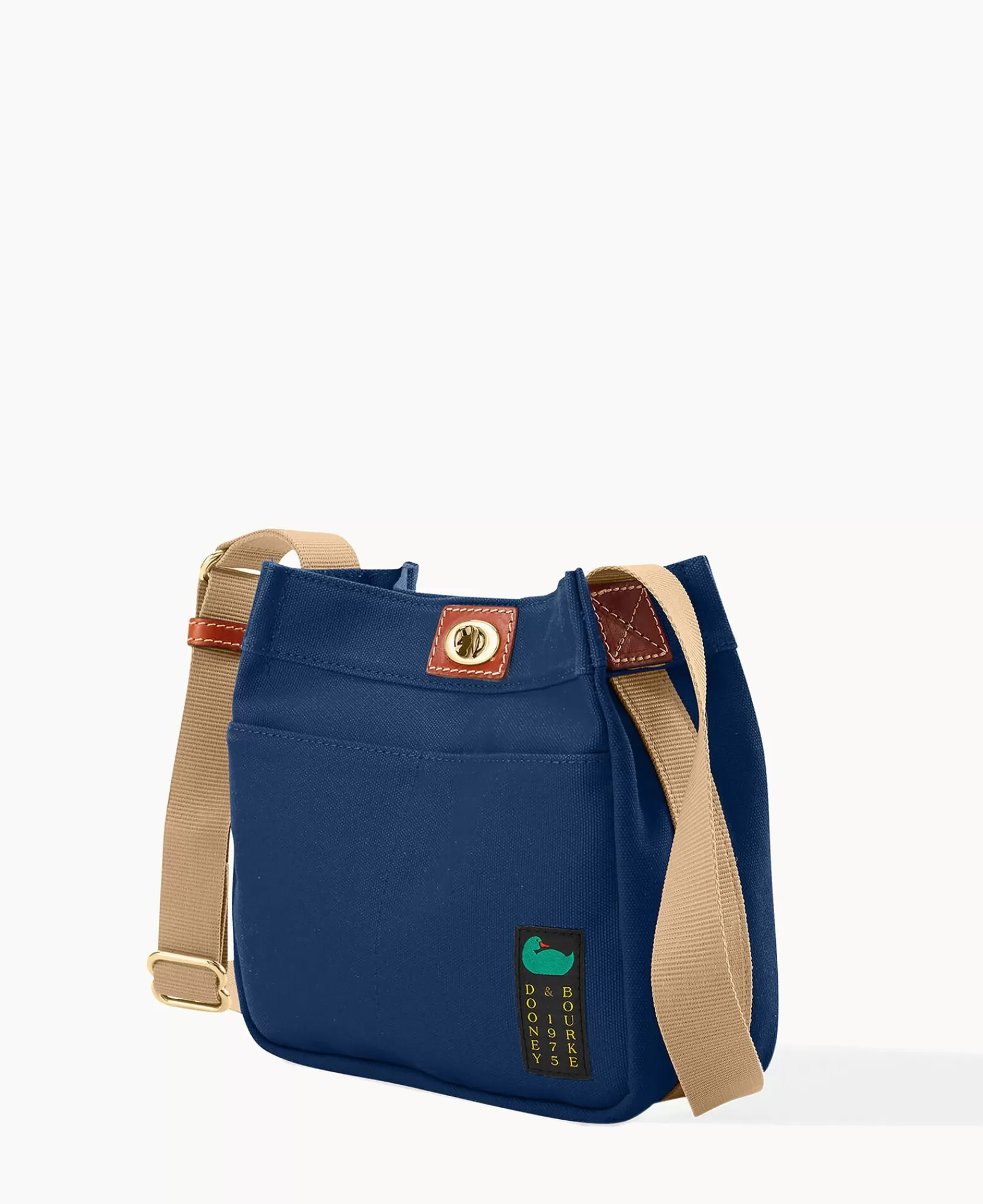 Mini Bags | Shoulder Bags>Dooney & Bourke Canvas Crossbody 24 Navy