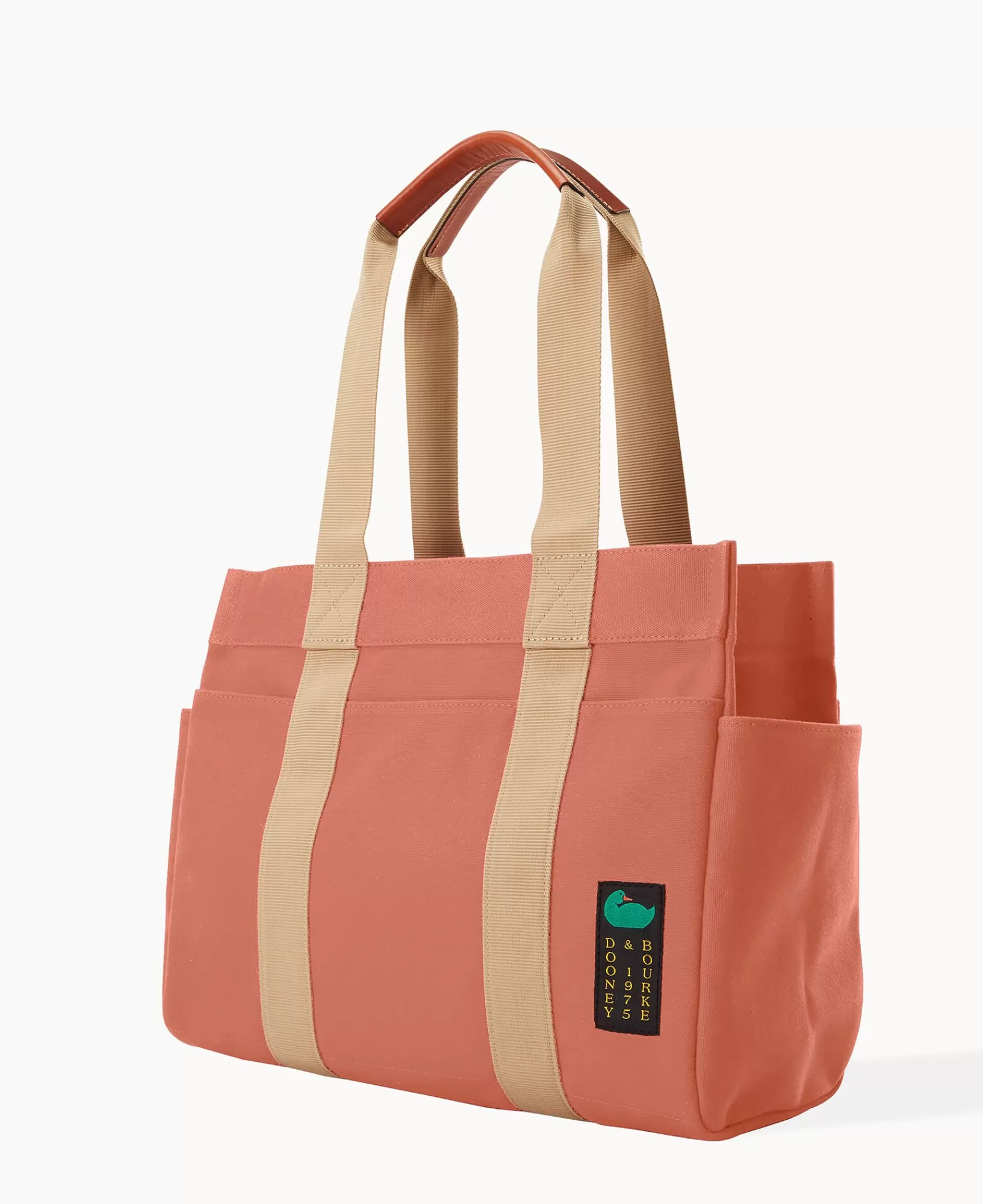 Travel | Shoulder Bags>Dooney & Bourke Canvas Tote 40 Terracotta