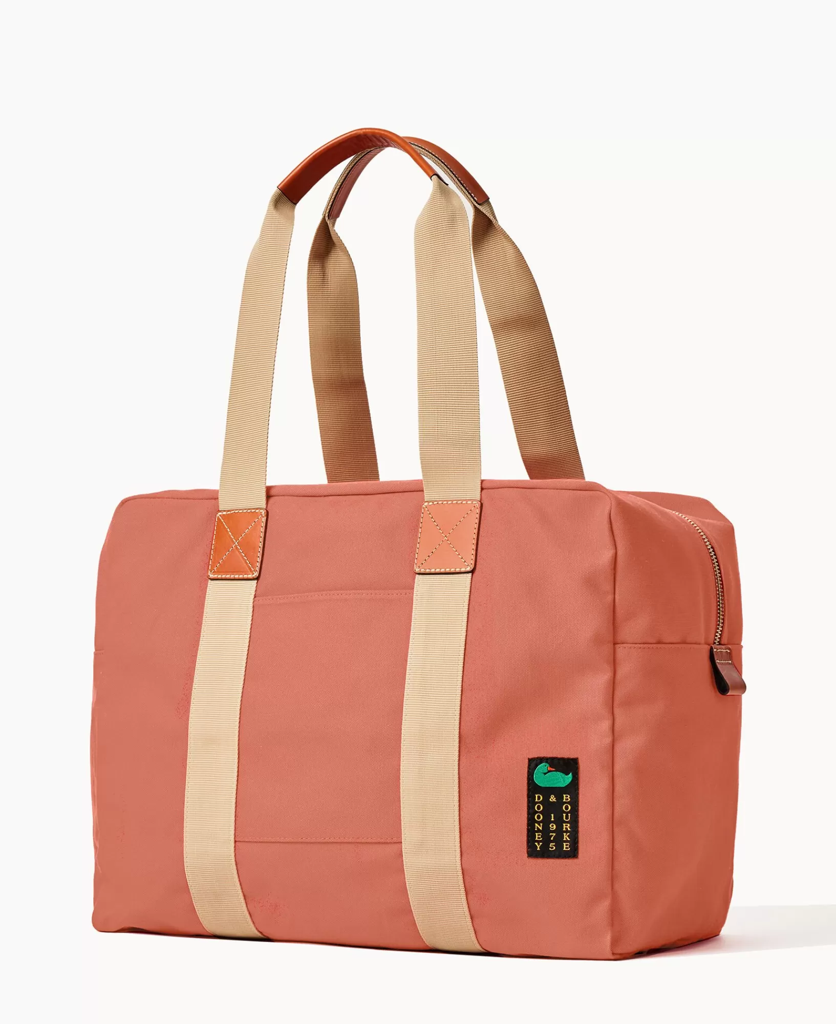 Travel>Dooney & Bourke Canvas Travel 50 Terracotta