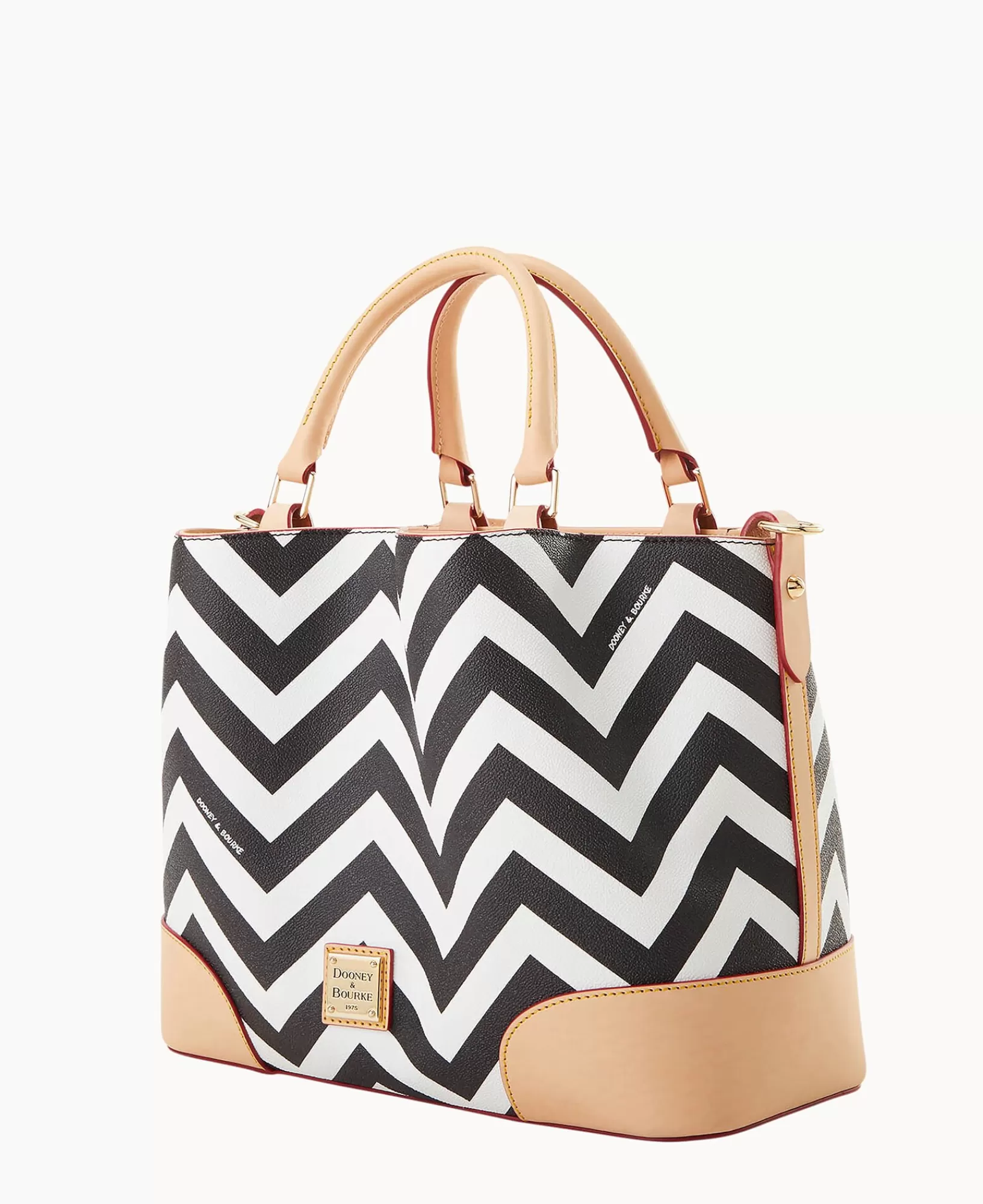 Shoulder Bags | Crossbodies>Dooney & Bourke Chevron Brenna Black