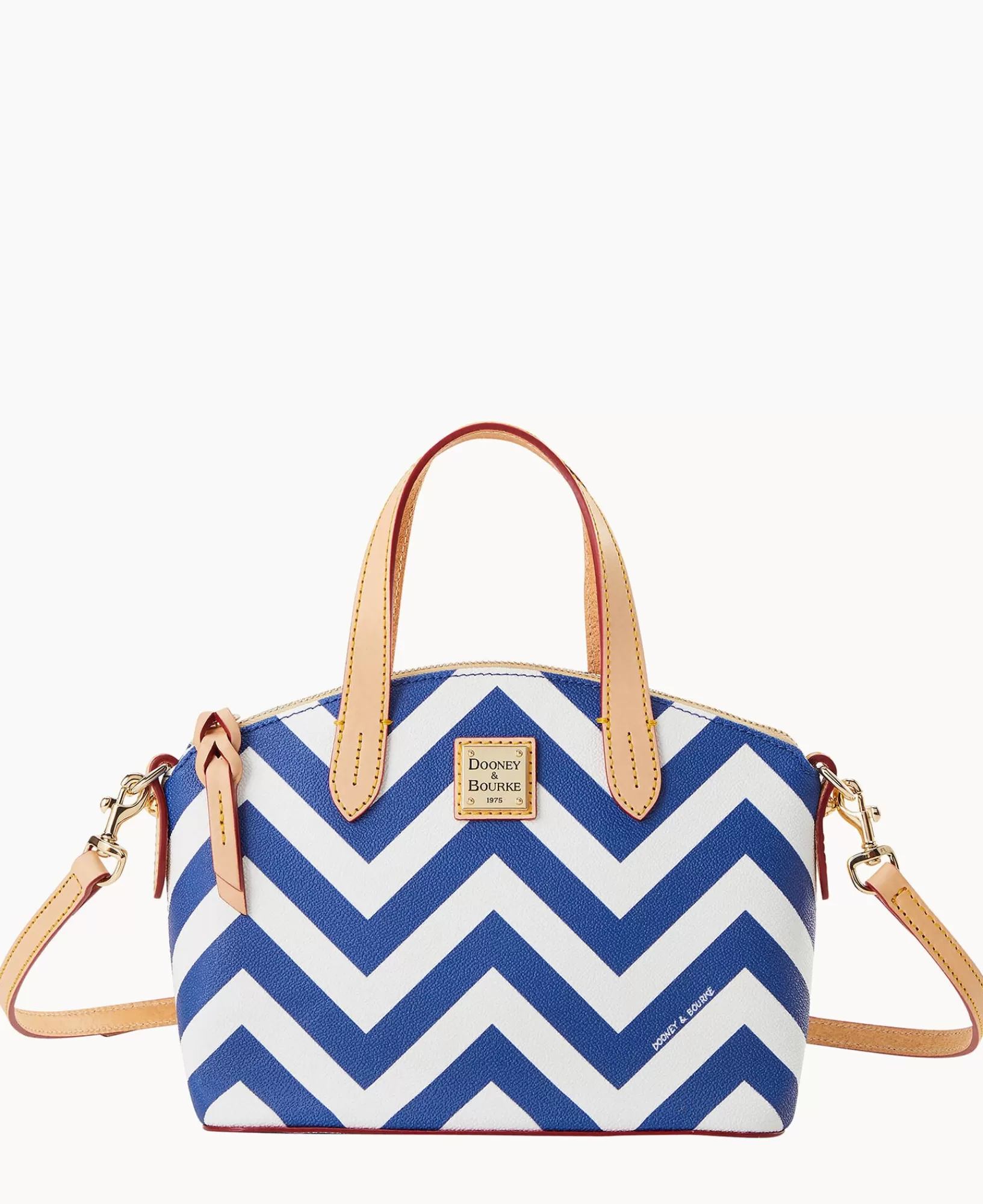 Shoulder Bags | Crossbodies>Dooney & Bourke Chevron Ruby Navy