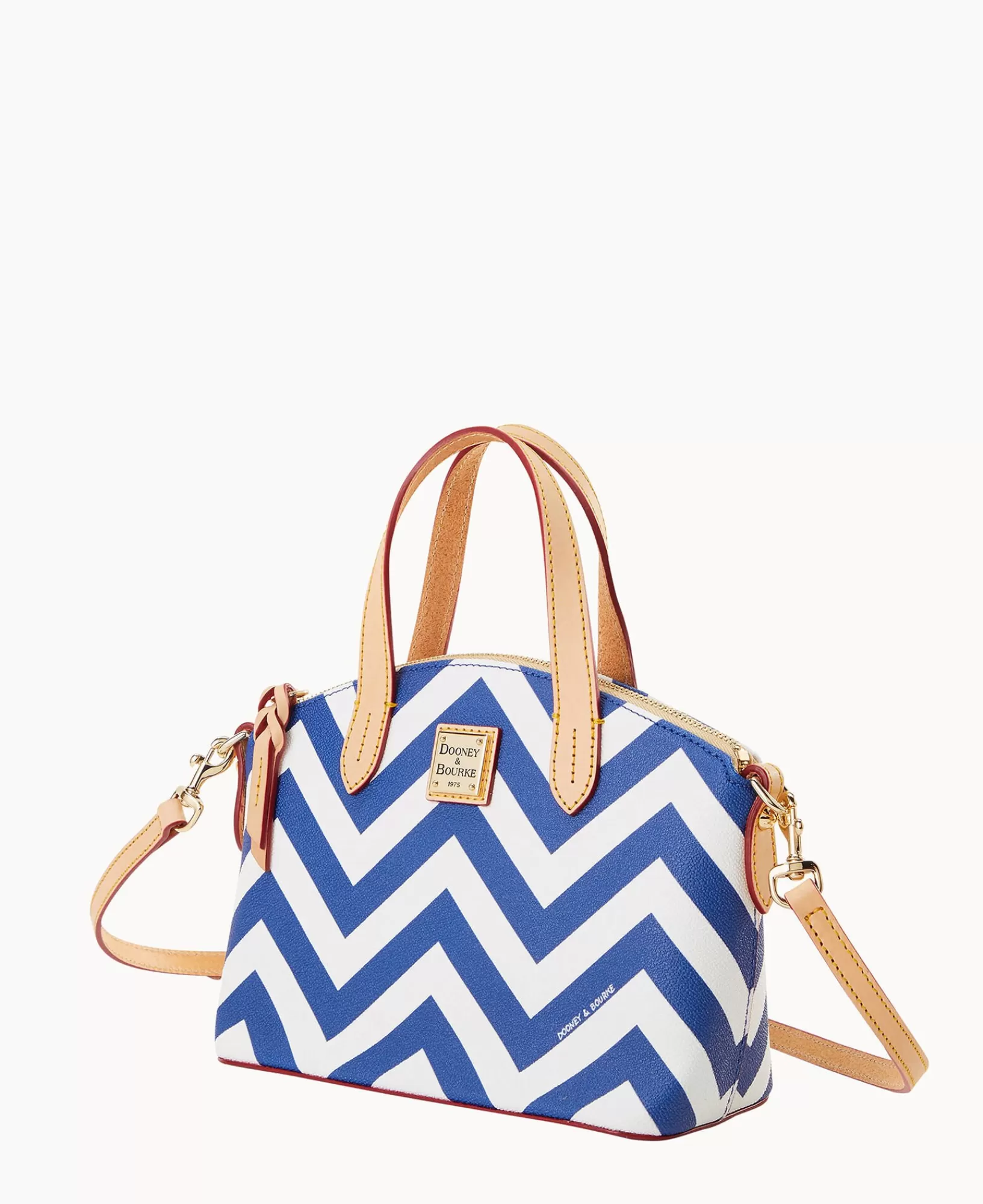 Shoulder Bags | Crossbodies>Dooney & Bourke Chevron Ruby Navy