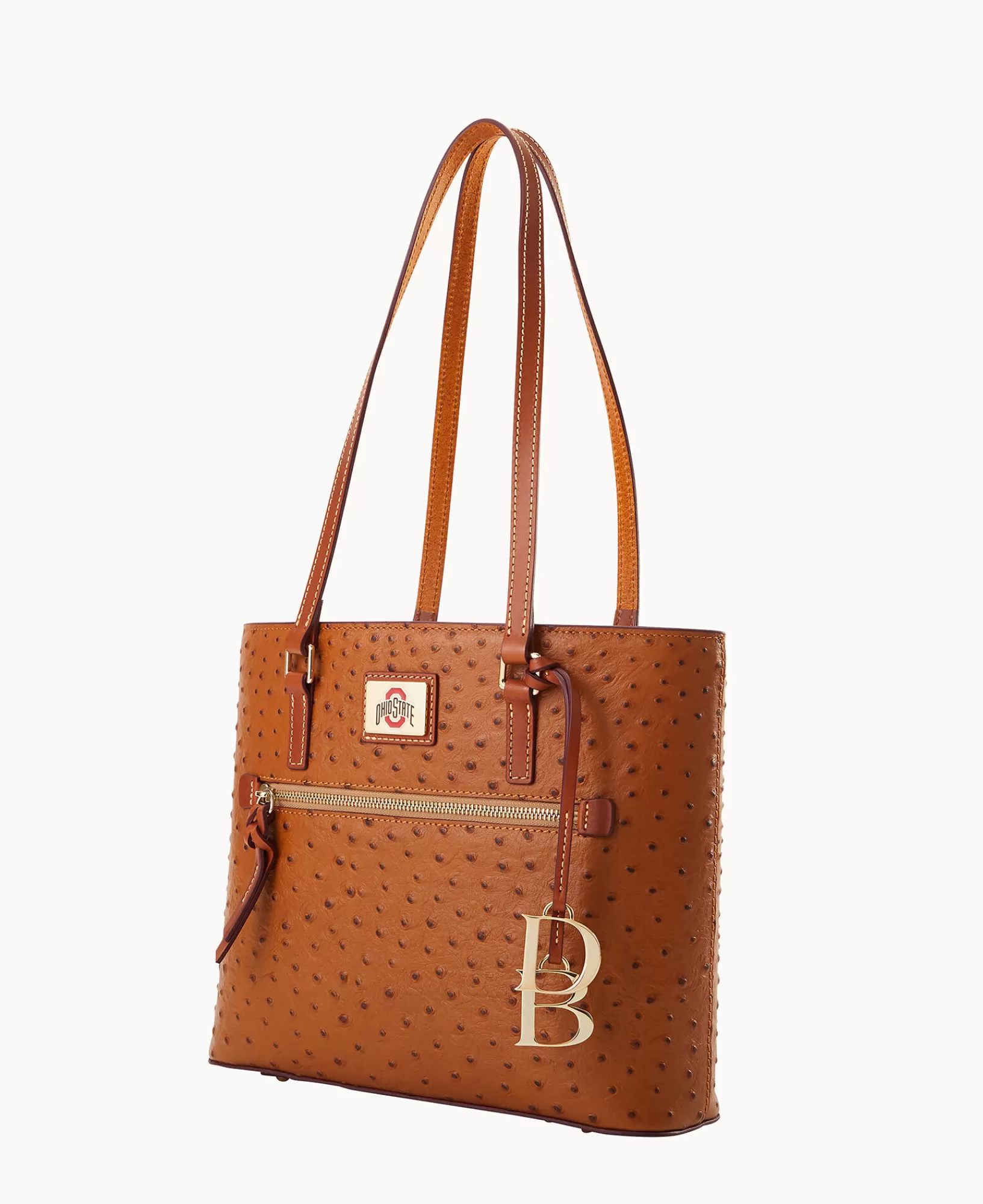 Shoulder Bags | Totes>Dooney & Bourke Collegiate Ohio State Shopper Caramel