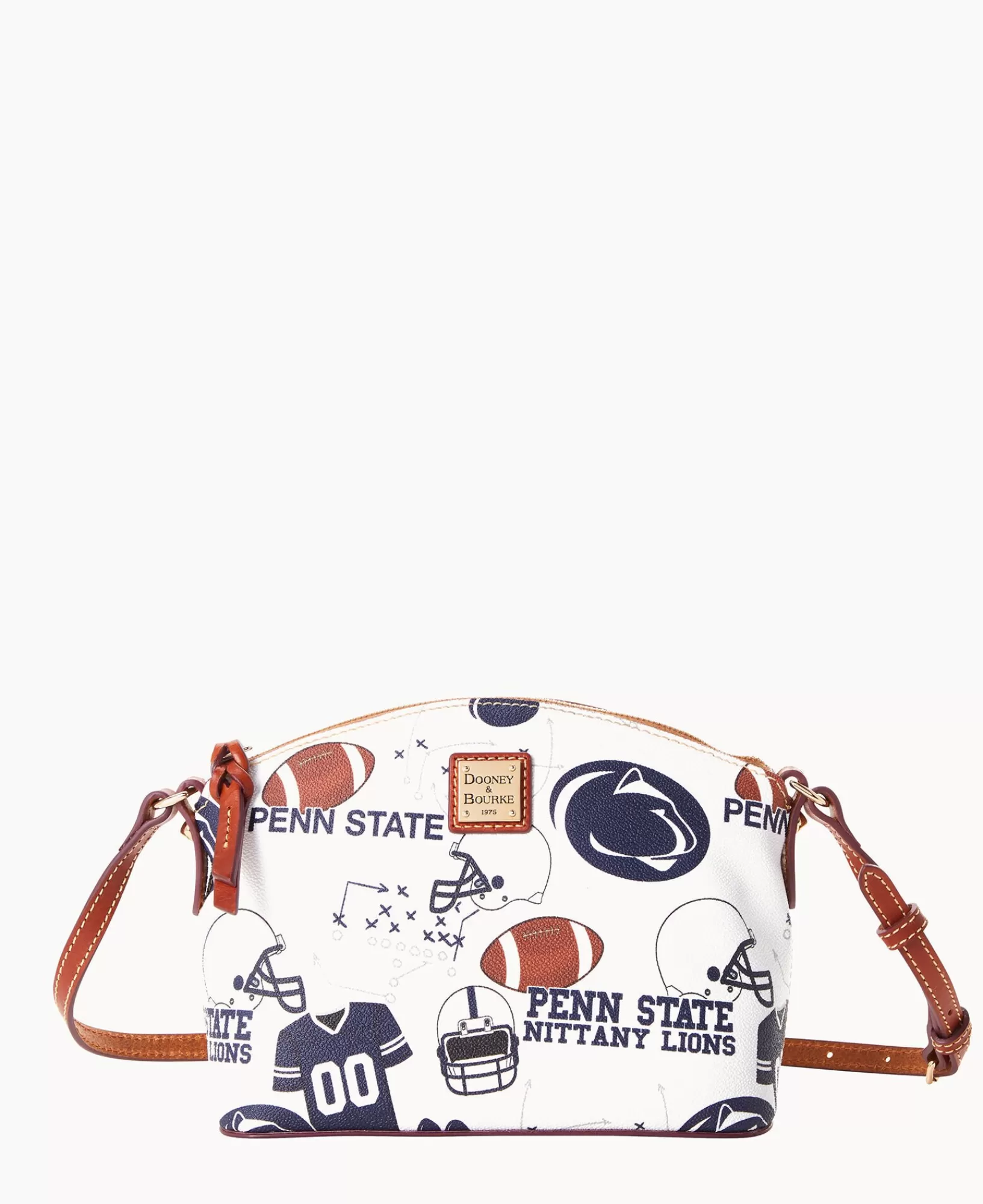 Shoulder Bags | Crossbodies>Dooney & Bourke Collegiate Penn State University Suki Crossbody WhiteMulti