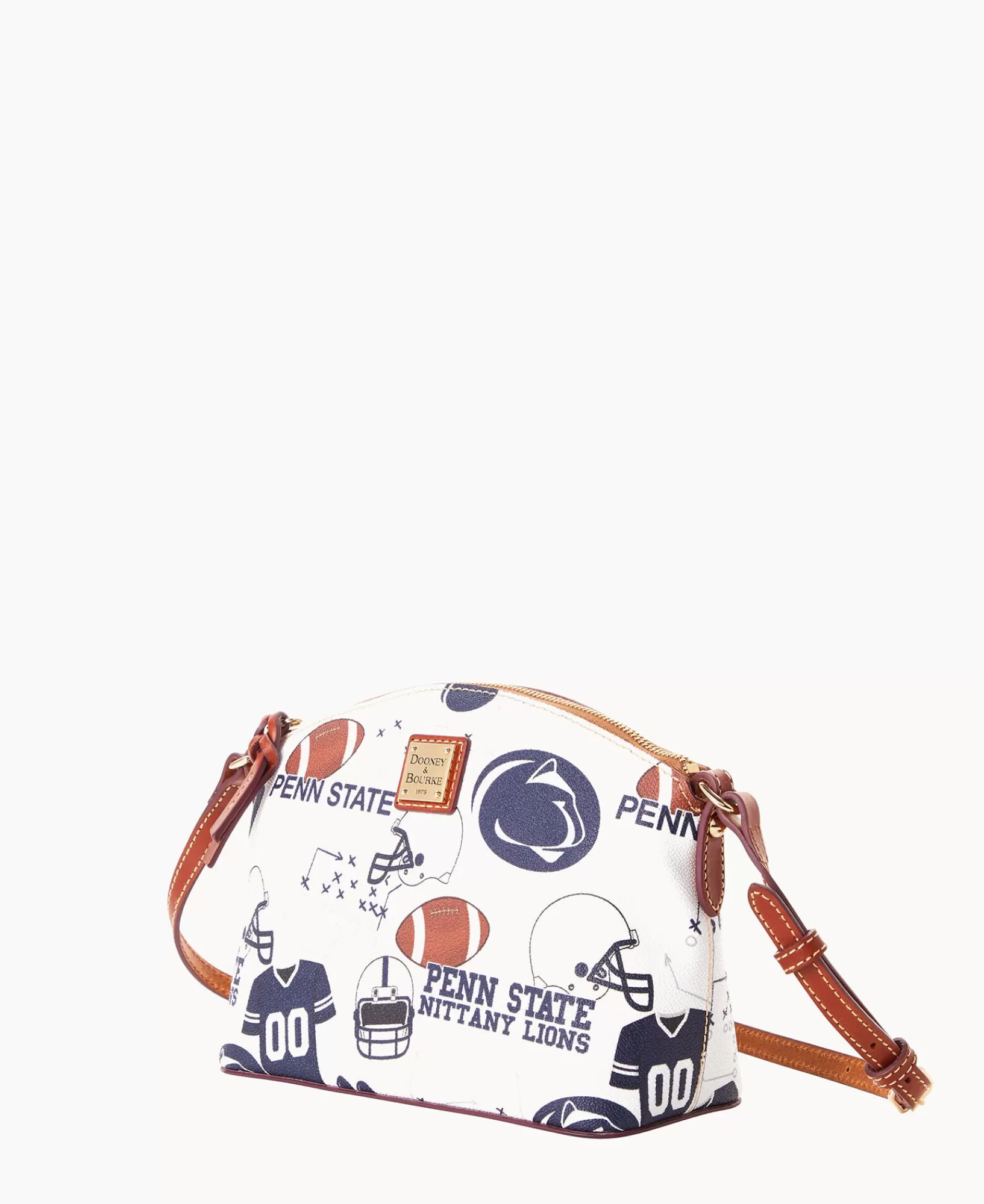 Shoulder Bags | Crossbodies>Dooney & Bourke Collegiate Penn State University Suki Crossbody WhiteMulti