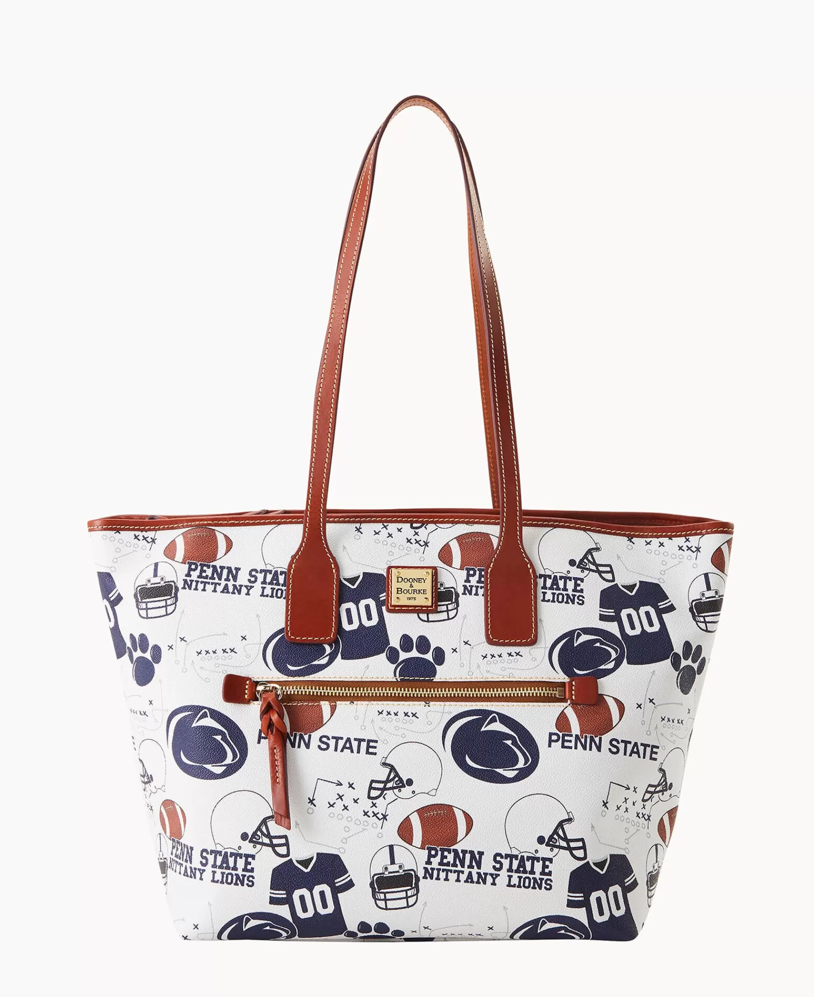 Shoulder Bags | Totes>Dooney & Bourke Collegiate Penn State University Tote WhiteMulti