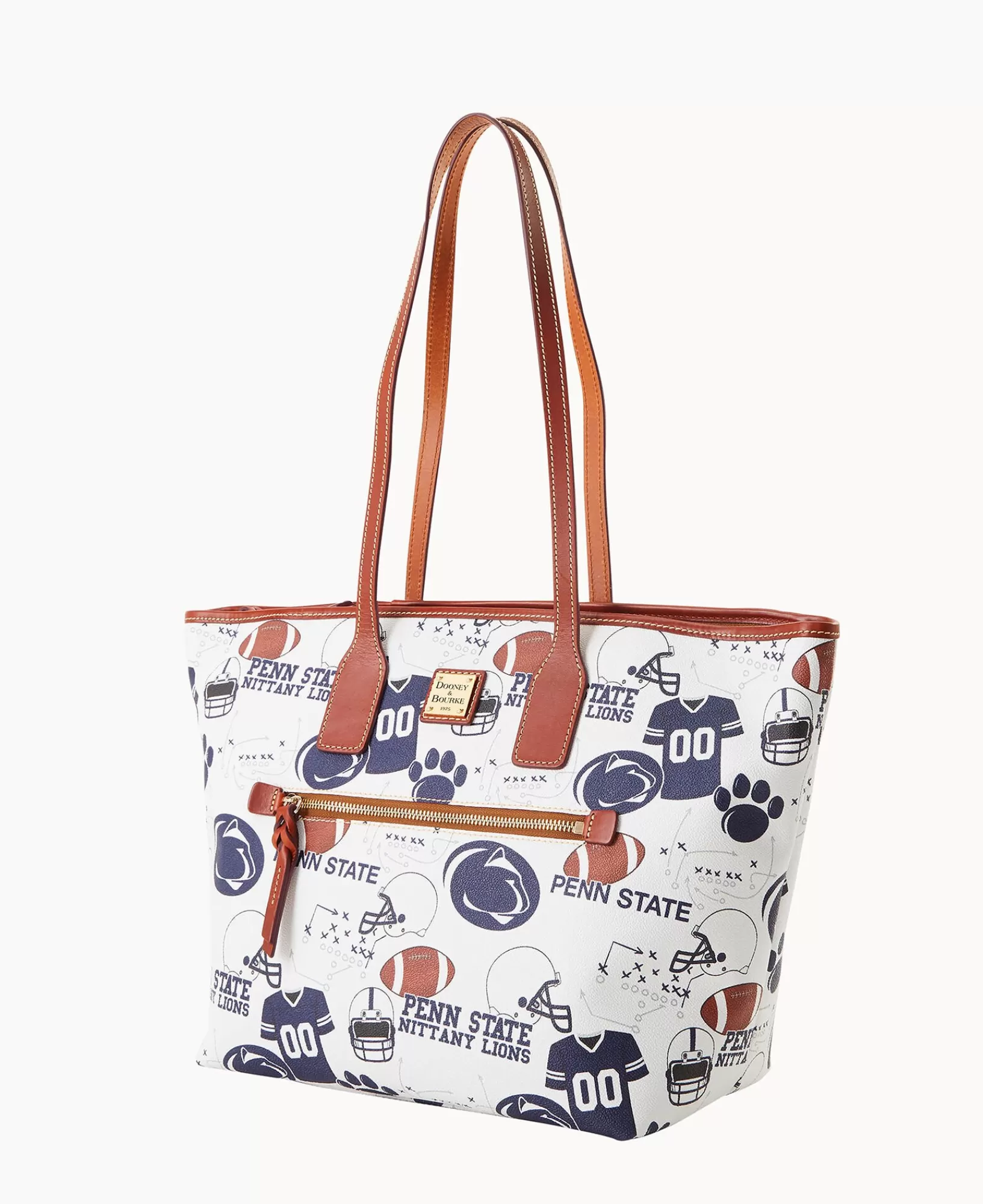 Shoulder Bags | Totes>Dooney & Bourke Collegiate Penn State University Tote WhiteMulti