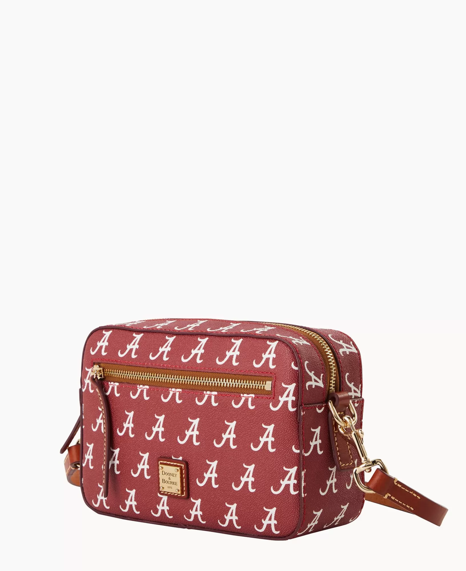 Shoulder Bags | Crossbodies>Dooney & Bourke Collegiate University of Alabama Camera Zip Crossbody Red