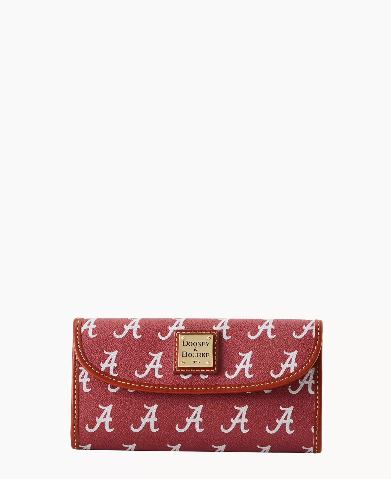 Clutches | Wallets>Dooney & Bourke Collegiate University of Alabama Continental Clutch Red