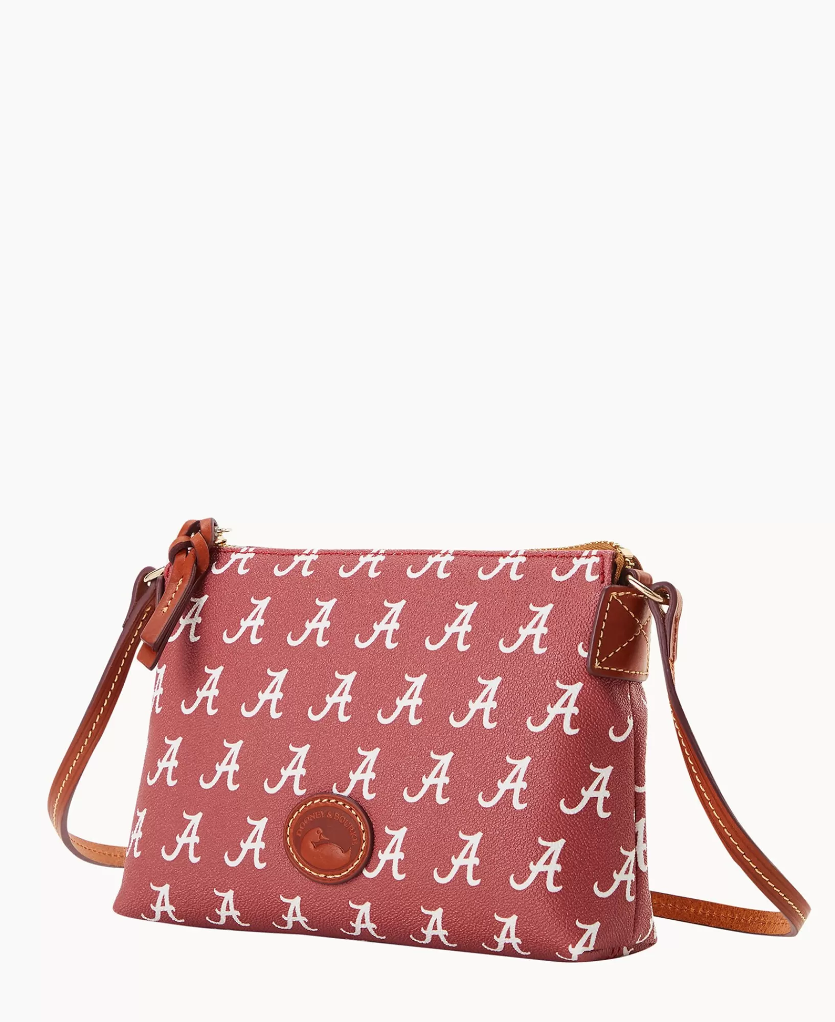 Shoulder Bags | Crossbodies>Dooney & Bourke Collegiate University of Alabama Crossbody Pouchette Red