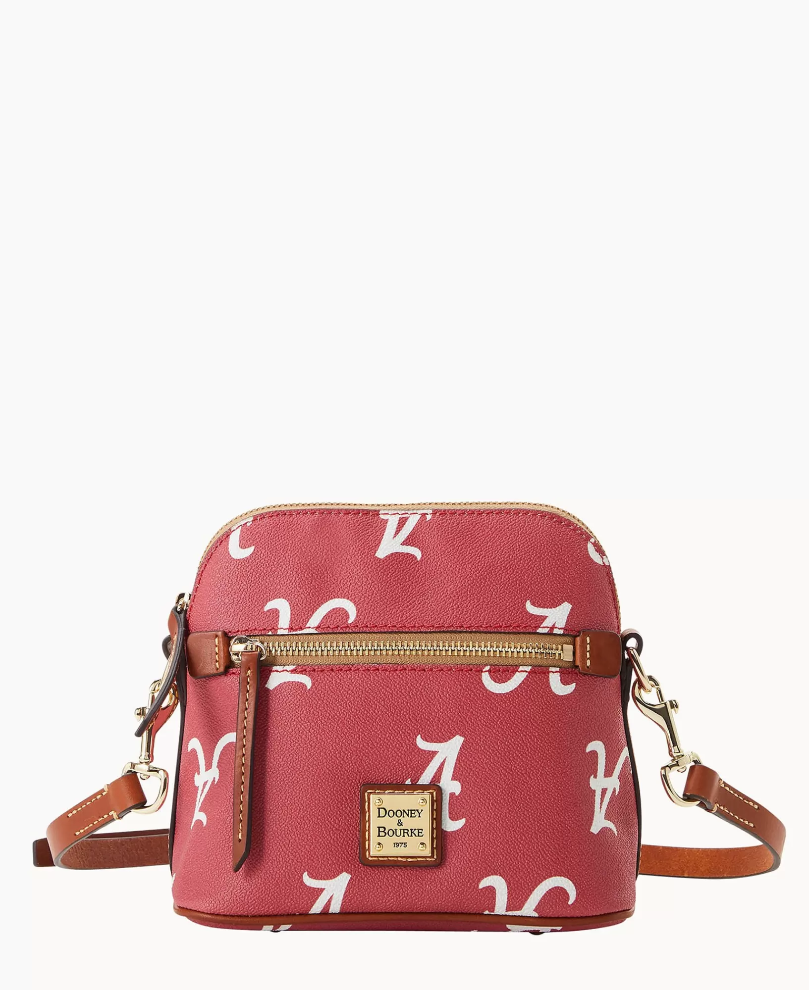 Shoulder Bags | Crossbodies>Dooney & Bourke Collegiate University of Alabama Domed Crossbody Rouge