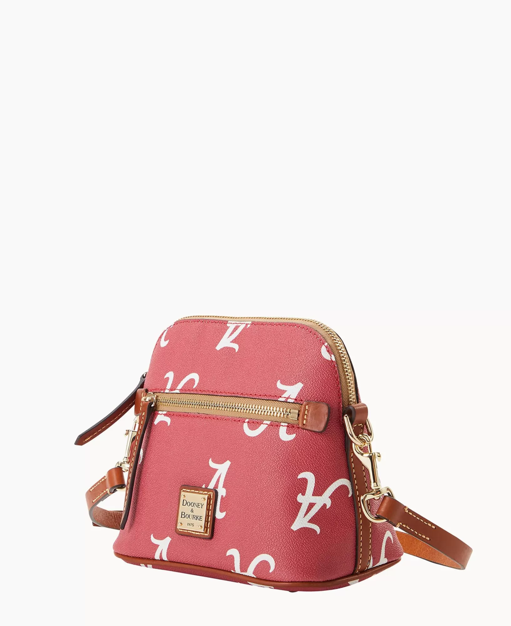 Shoulder Bags | Crossbodies>Dooney & Bourke Collegiate University of Alabama Domed Crossbody Rouge