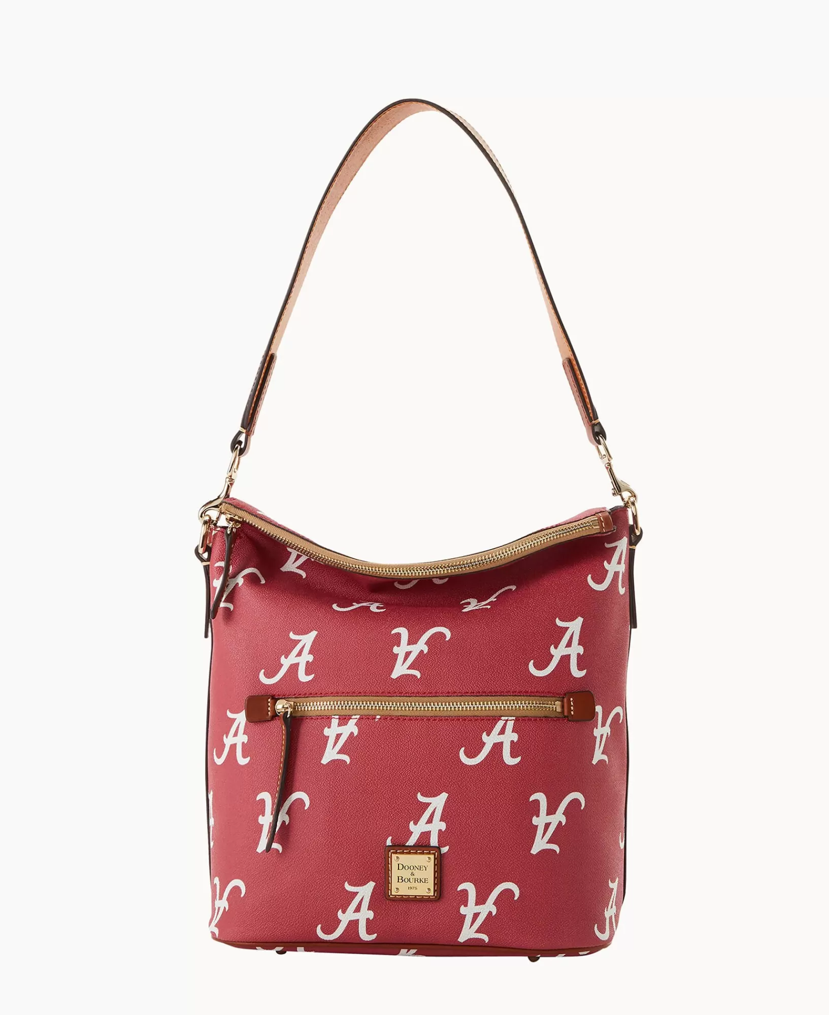 Shoulder Bags>Dooney & Bourke Collegiate University of Alabama Large Sac Rouge