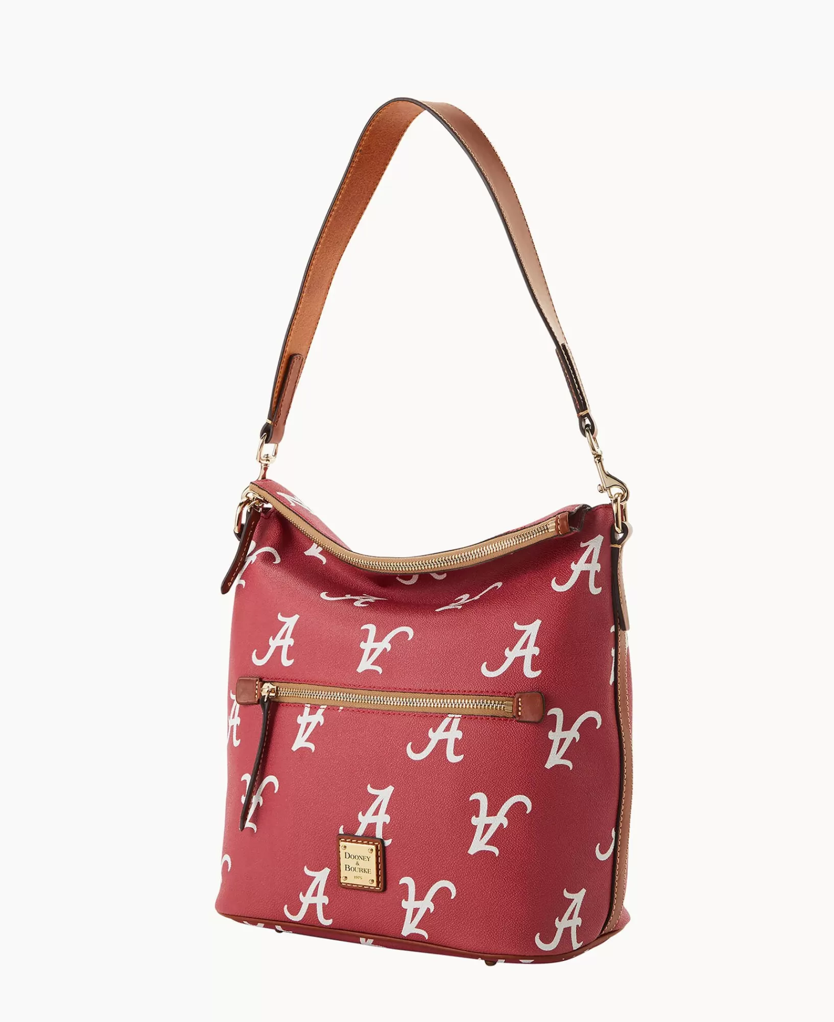 Shoulder Bags>Dooney & Bourke Collegiate University of Alabama Large Sac Rouge