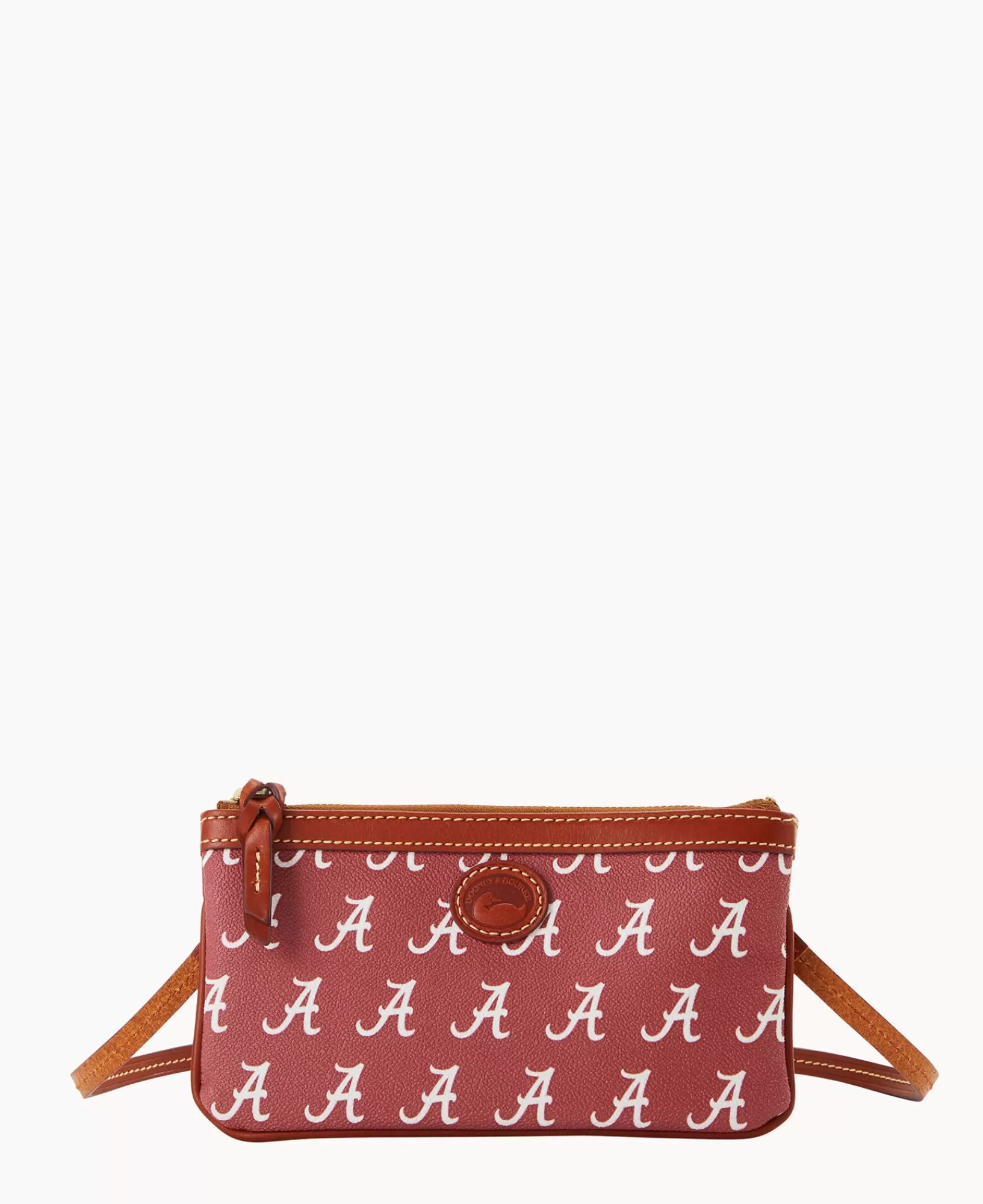 Shoulder Bags | Crossbodies>Dooney & Bourke Collegiate University of Alabama Large Slim Crossbody Red