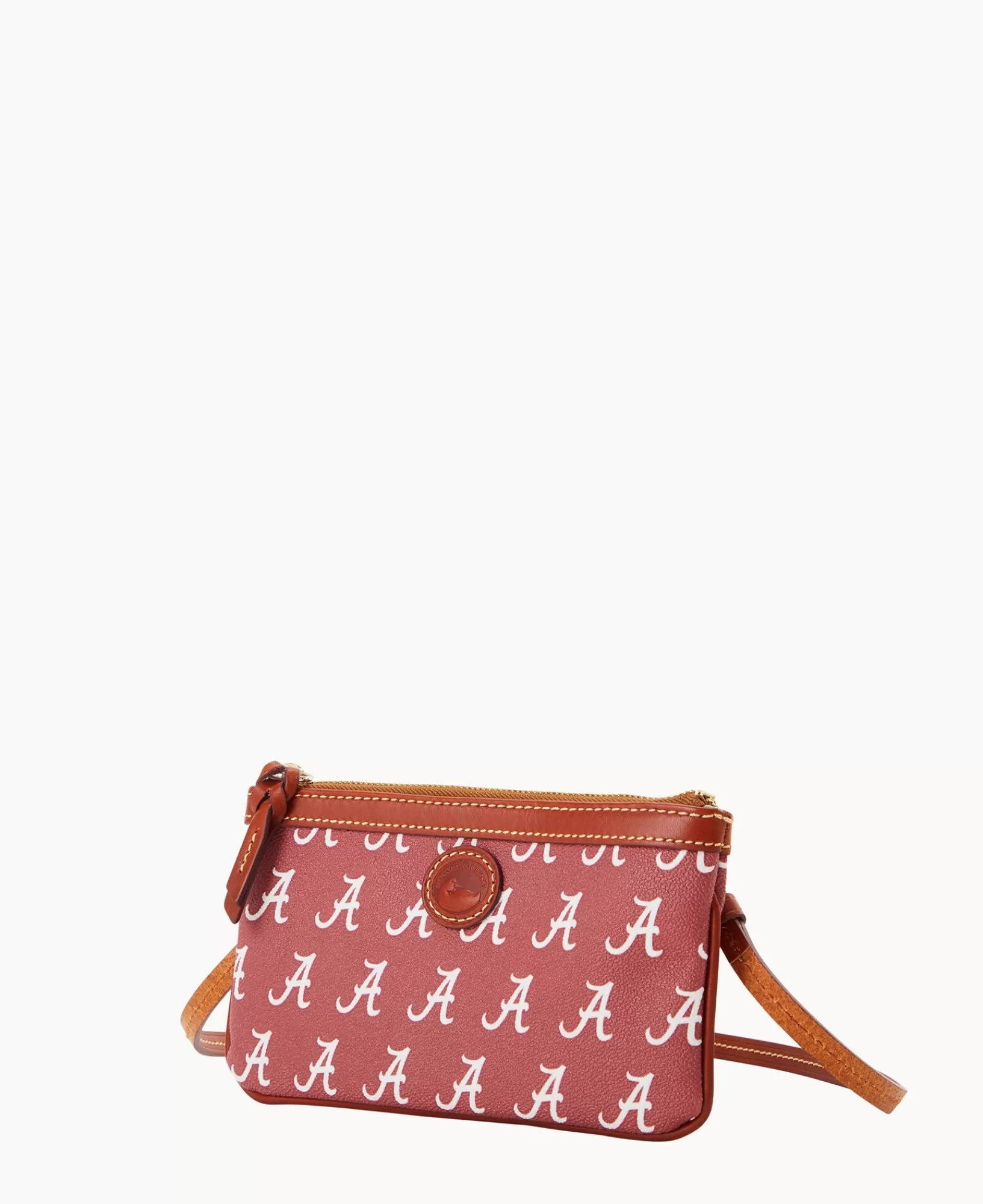 Shoulder Bags | Crossbodies>Dooney & Bourke Collegiate University of Alabama Large Slim Crossbody Red