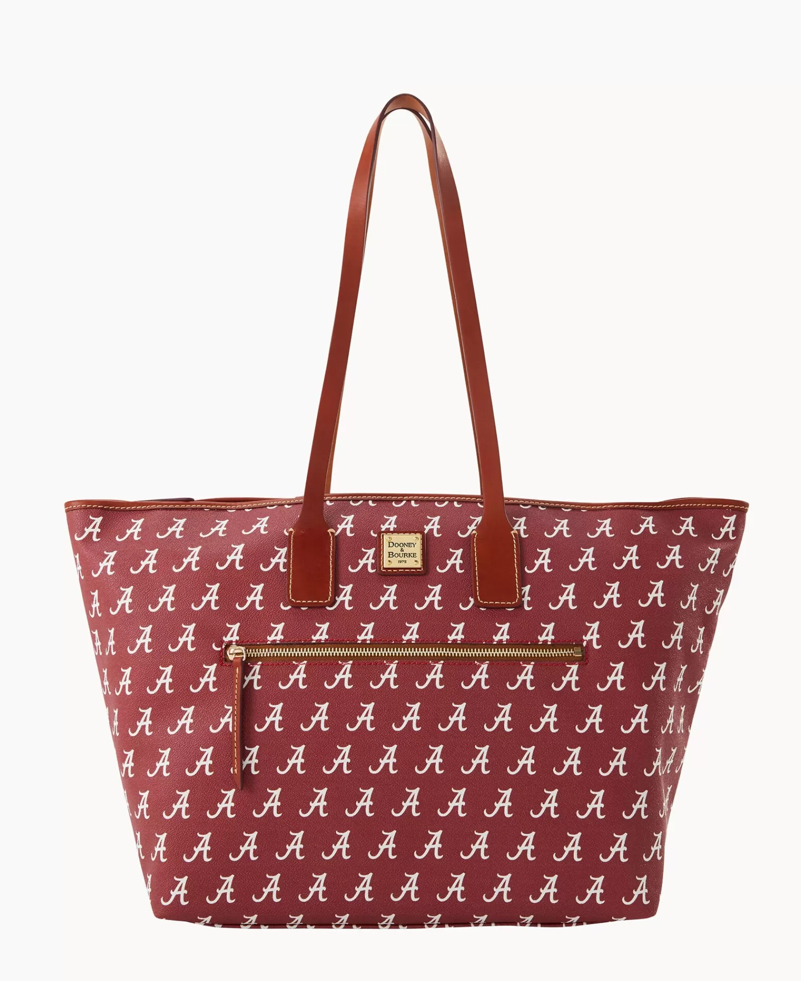 Shoulder Bags | Totes>Dooney & Bourke Collegiate University of Alabama Large Tote Red