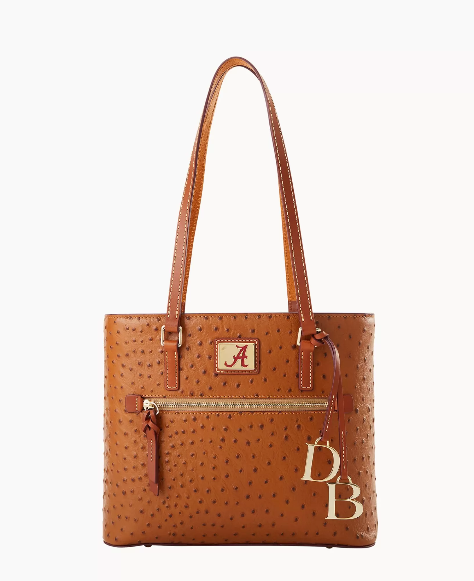 Shoulder Bags | Totes>Dooney & Bourke Collegiate University of Alabama Shopper Caramel