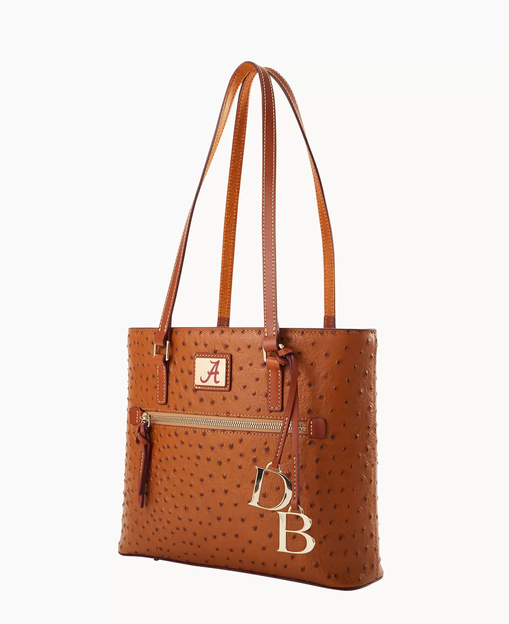 Shoulder Bags | Totes>Dooney & Bourke Collegiate University of Alabama Shopper Caramel