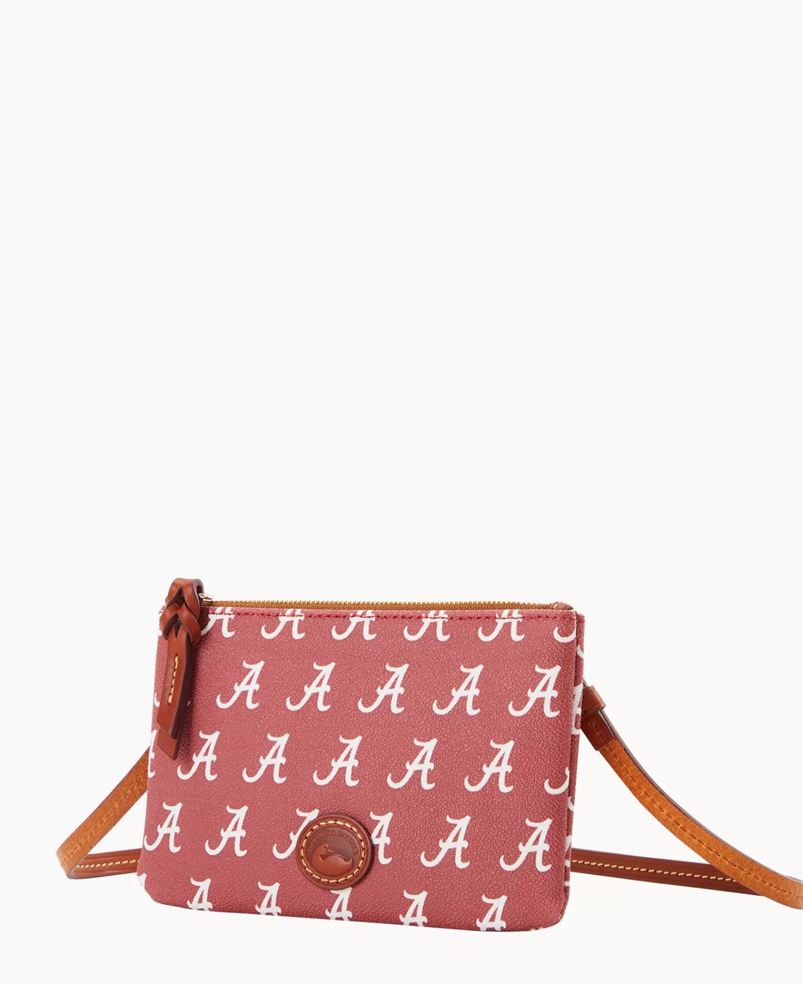 Shoulder Bags | Crossbodies>Dooney & Bourke Collegiate University of Alabama Top Zip Crossbody Red