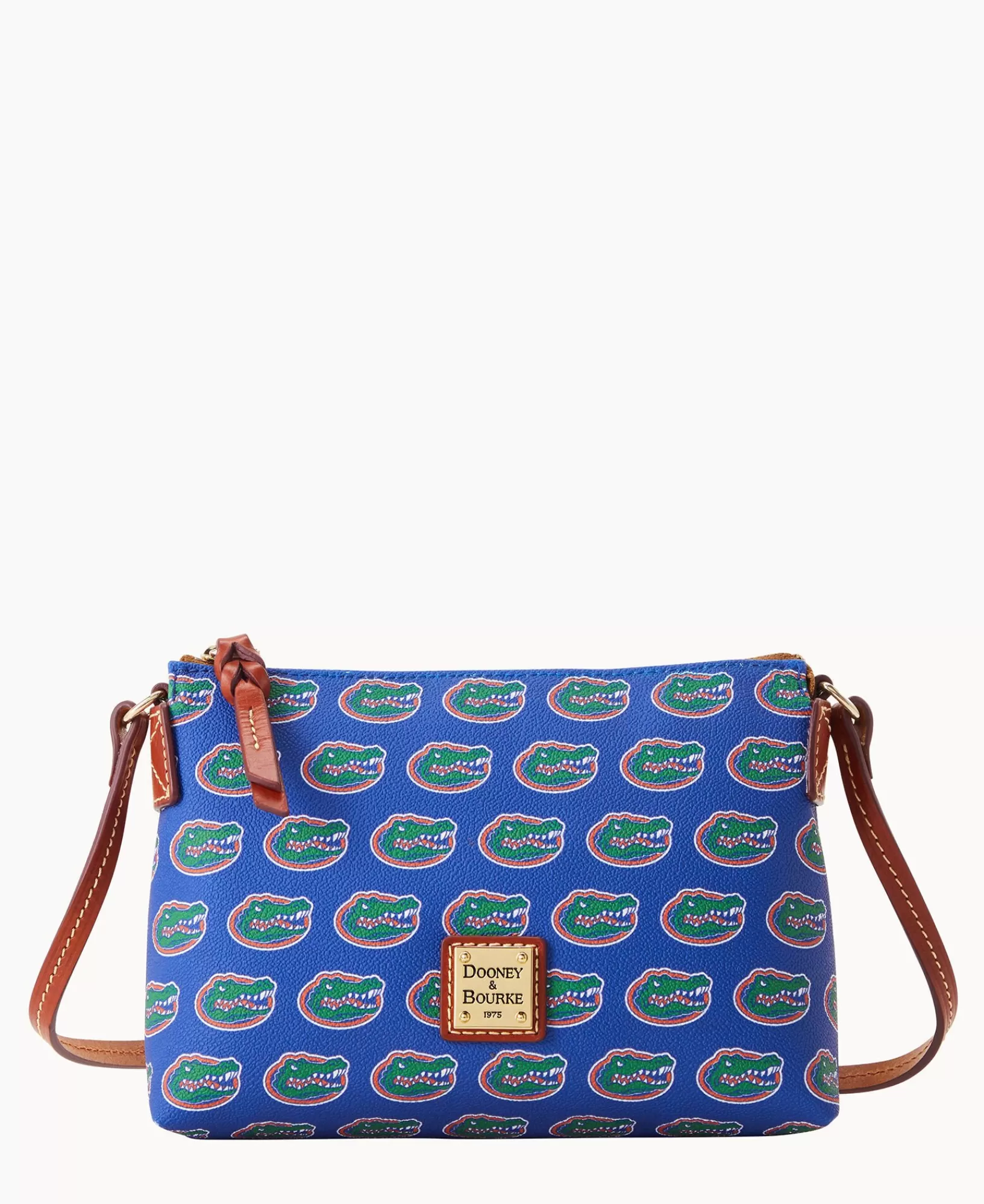 Shoulder Bags | Crossbodies>Dooney & Bourke Collegiate University of Florida Crossbody Pouchette Blue