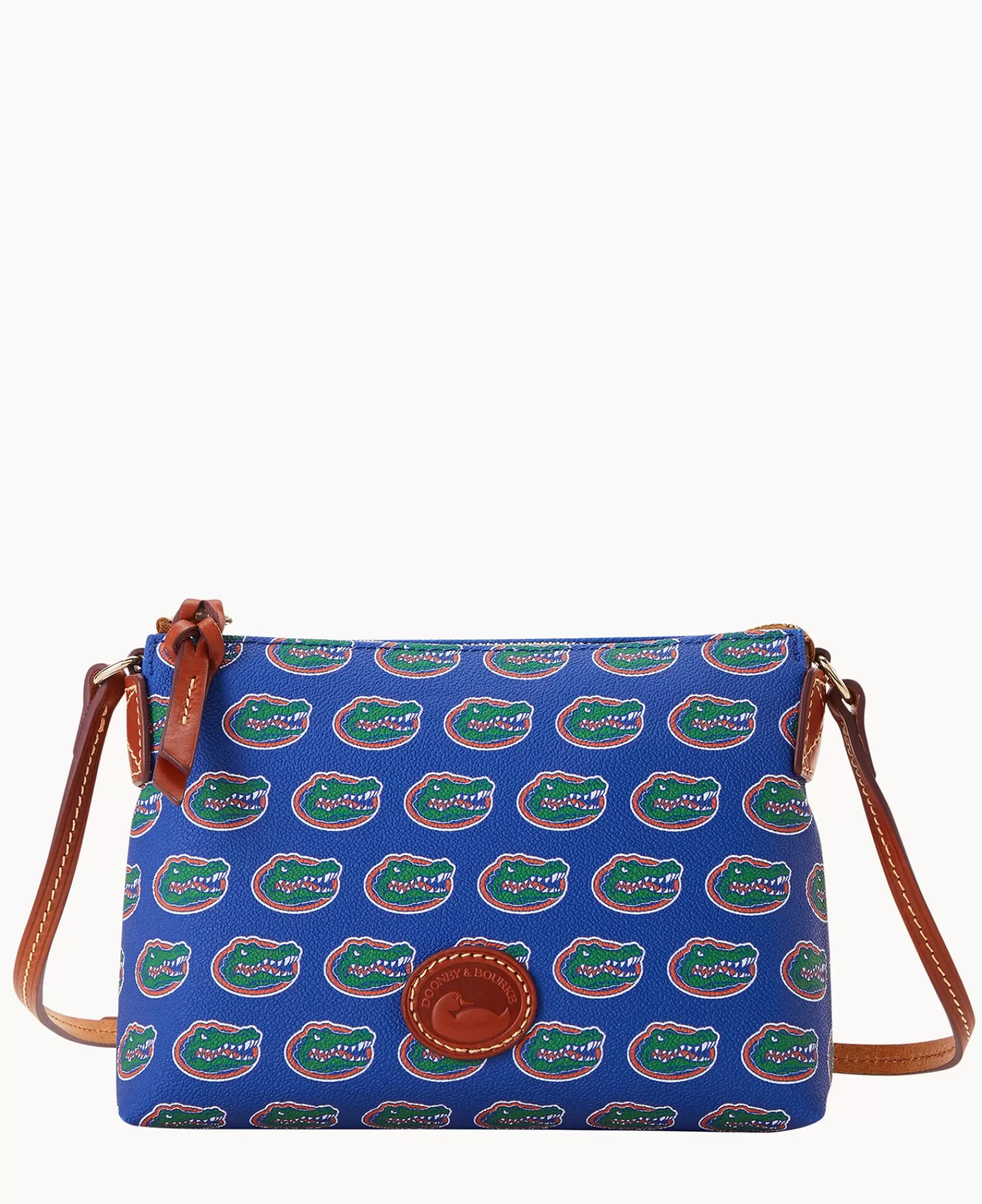 Shoulder Bags | Crossbodies>Dooney & Bourke Collegiate University of Florida Crossbody Pouchette Blue