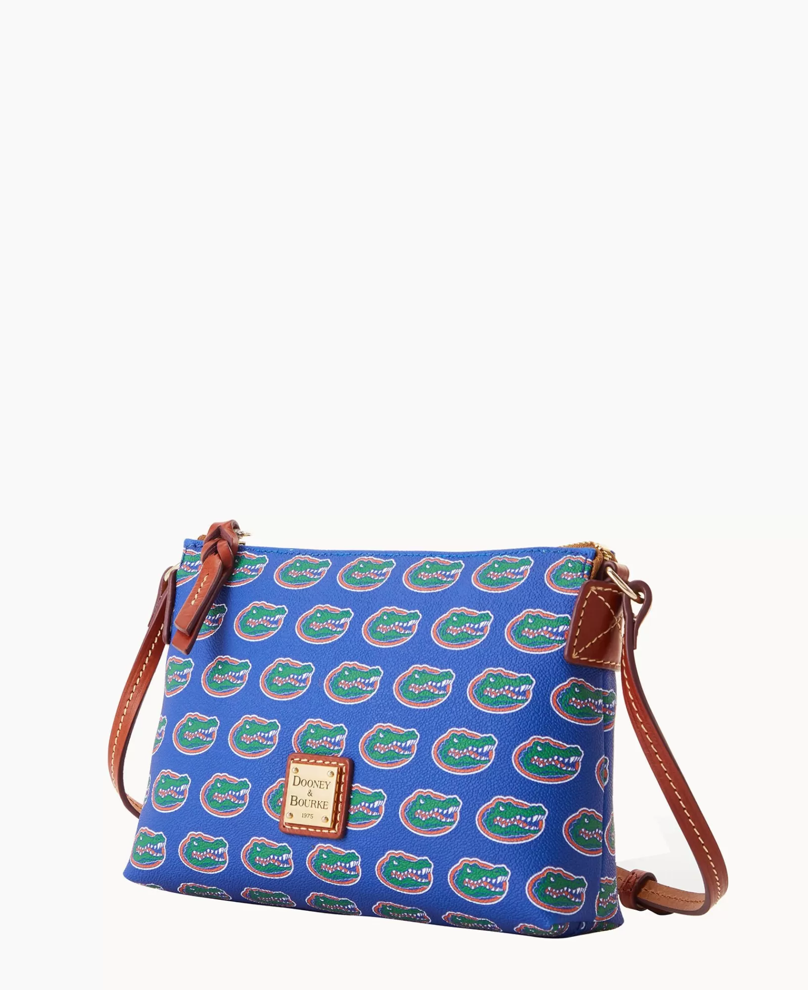 Shoulder Bags | Crossbodies>Dooney & Bourke Collegiate University of Florida Crossbody Pouchette Blue