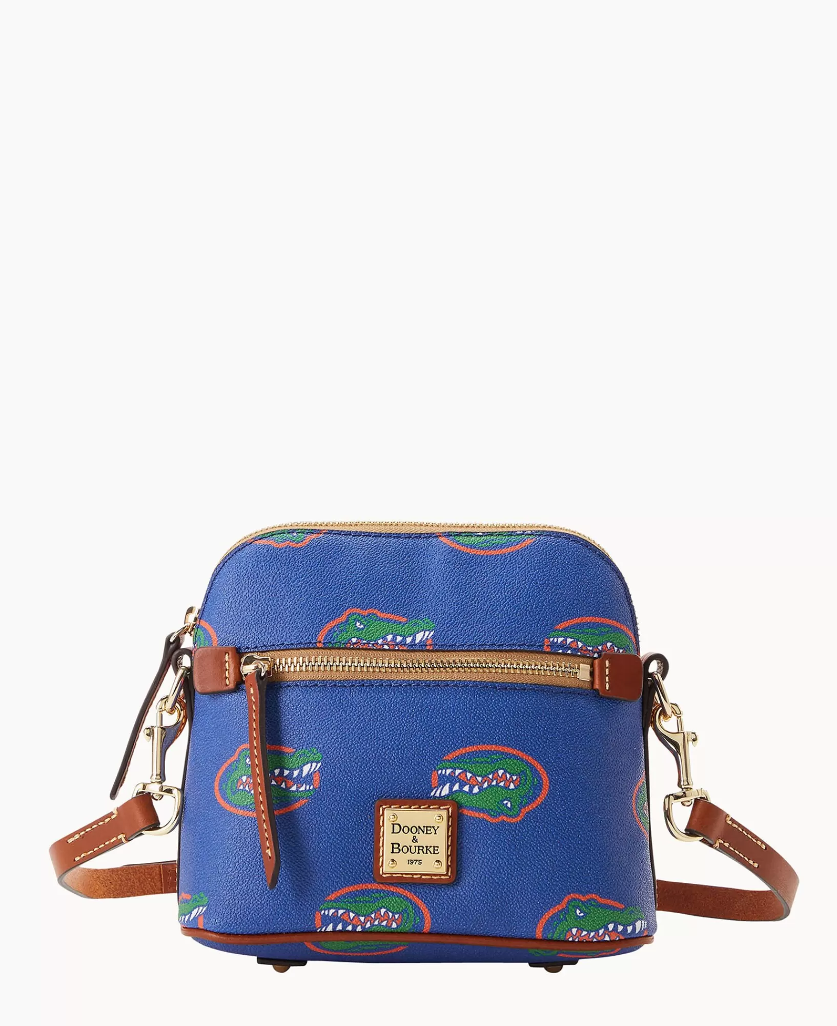 Shoulder Bags | Crossbodies>Dooney & Bourke Collegiate University of Florida Domed Crossbody Blue