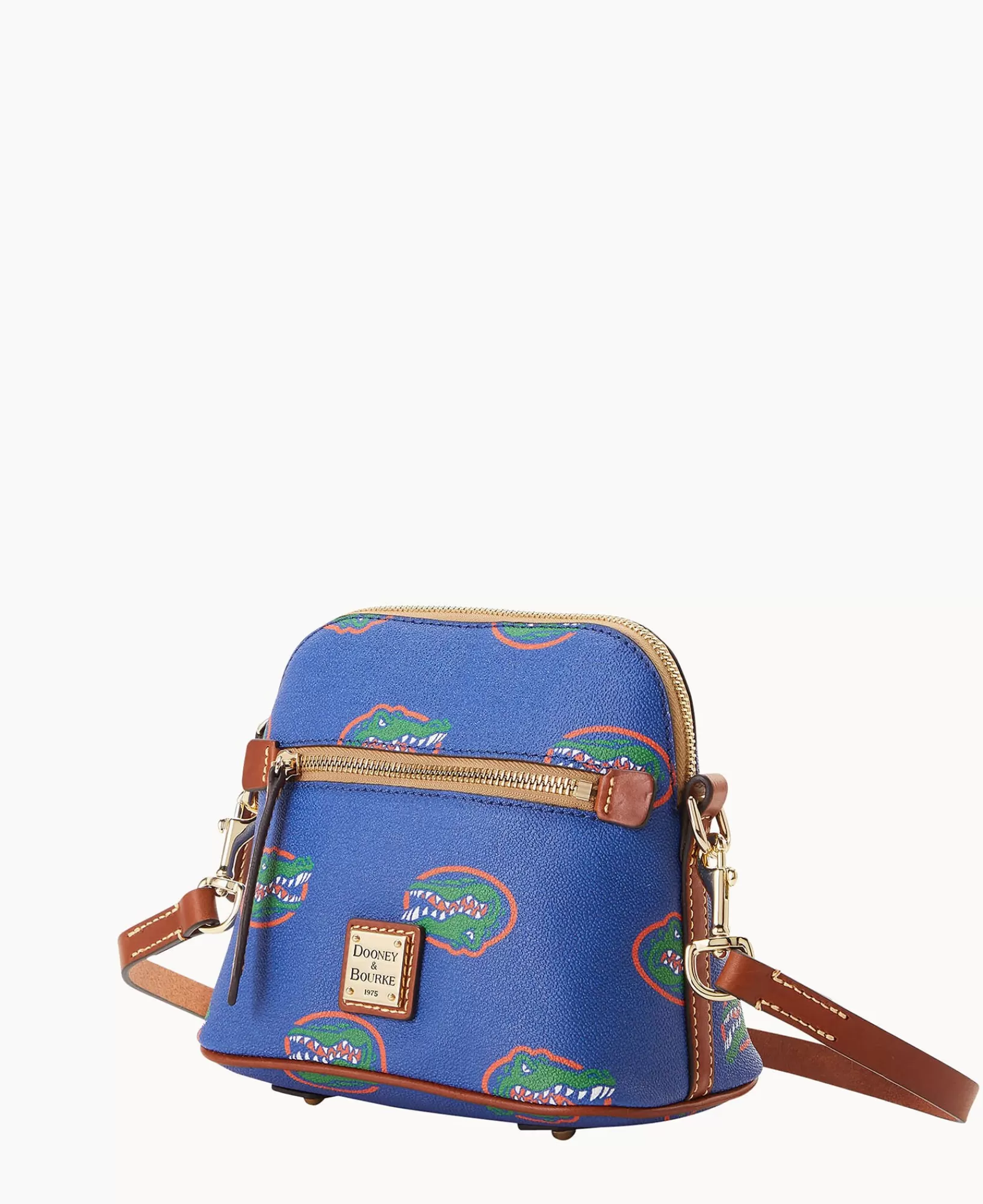 Shoulder Bags | Crossbodies>Dooney & Bourke Collegiate University of Florida Domed Crossbody Blue