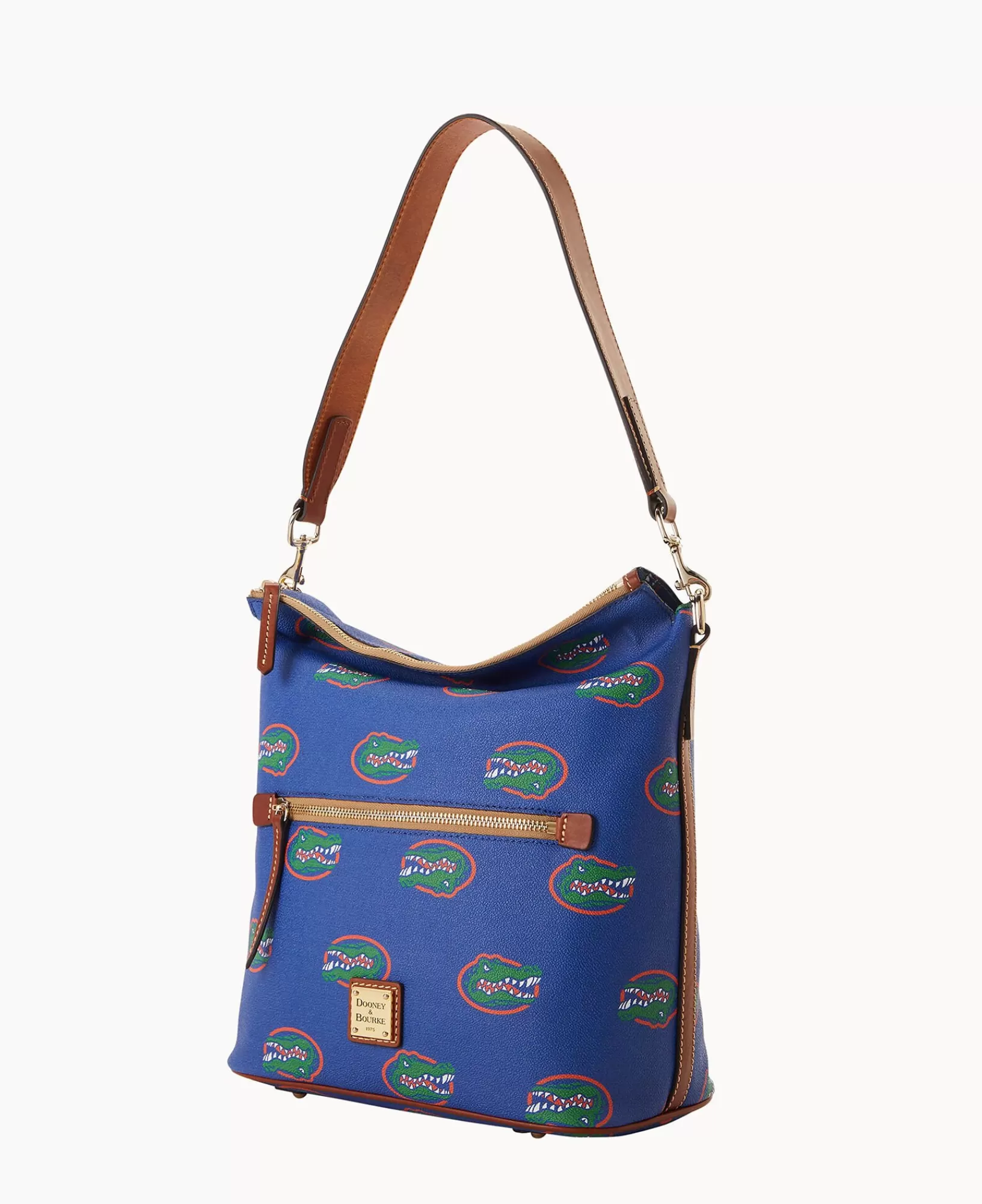 Shoulder Bags>Dooney & Bourke Collegiate University of Florida Large Sac Blue