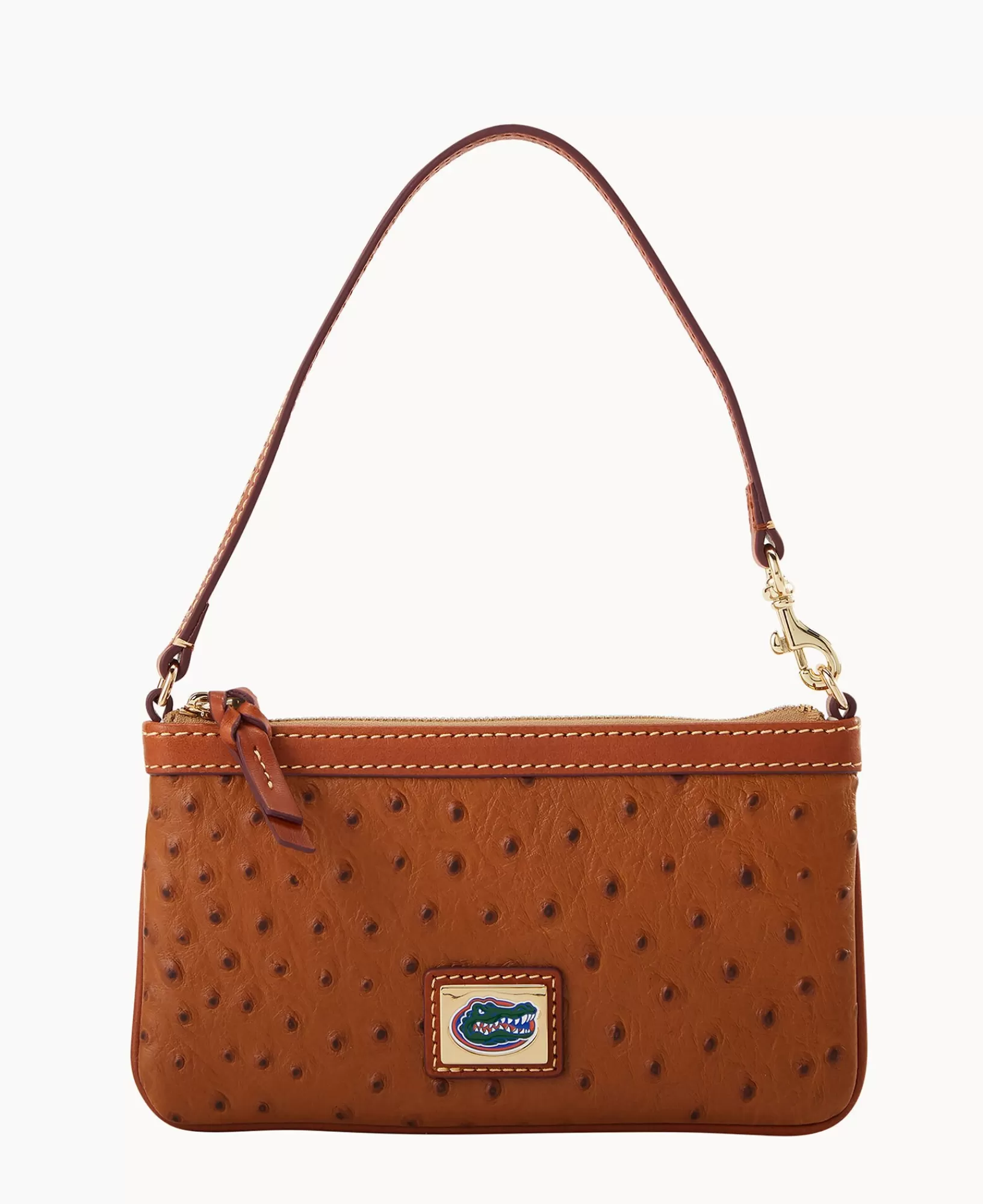 Wristlets | Wallets>Dooney & Bourke Collegiate University of Florida Large Slim Wristlet Caramel