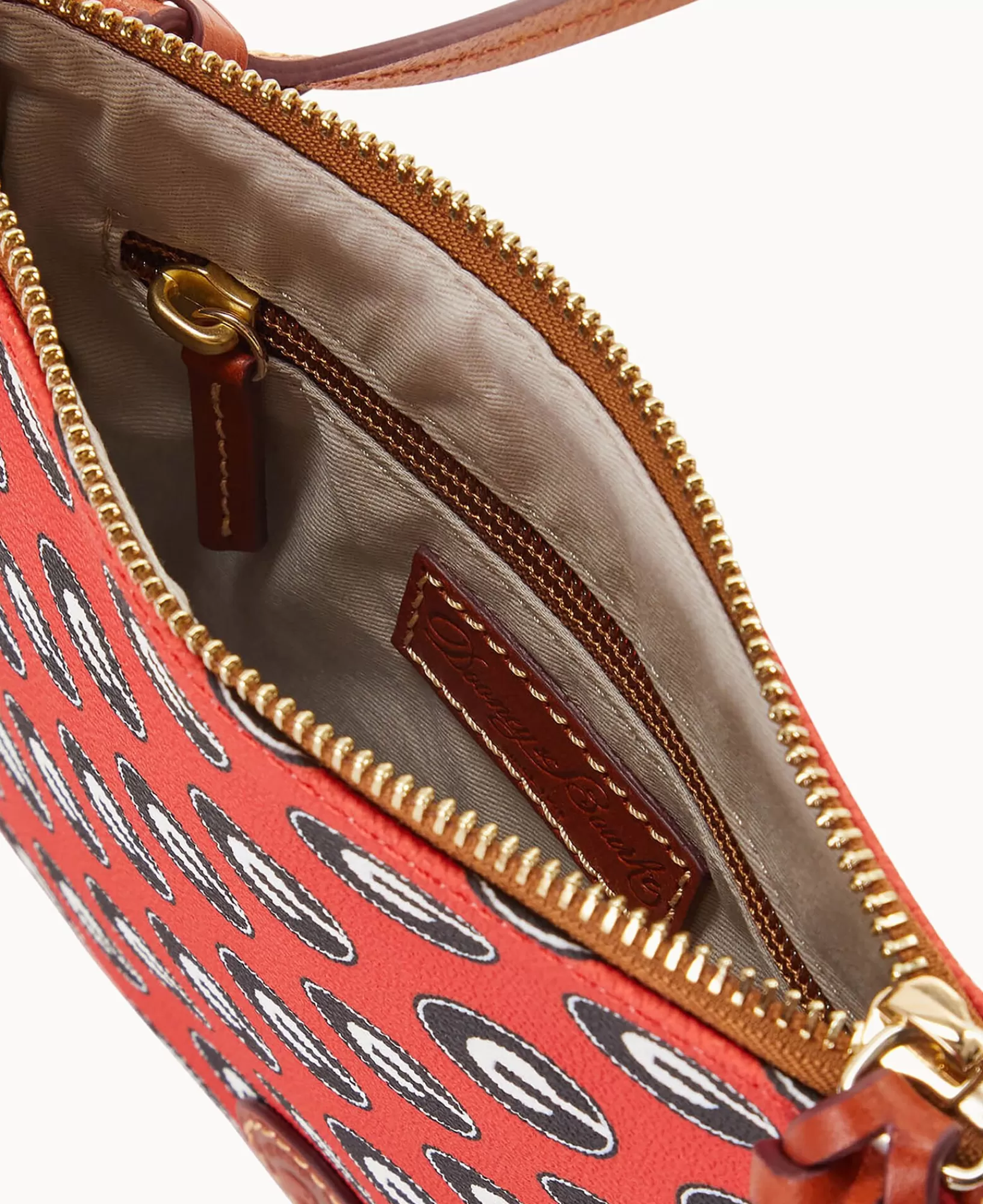 Shoulder Bags | Crossbodies>Dooney & Bourke Collegiate University of Georgia North South Top Zip Crossbody Red