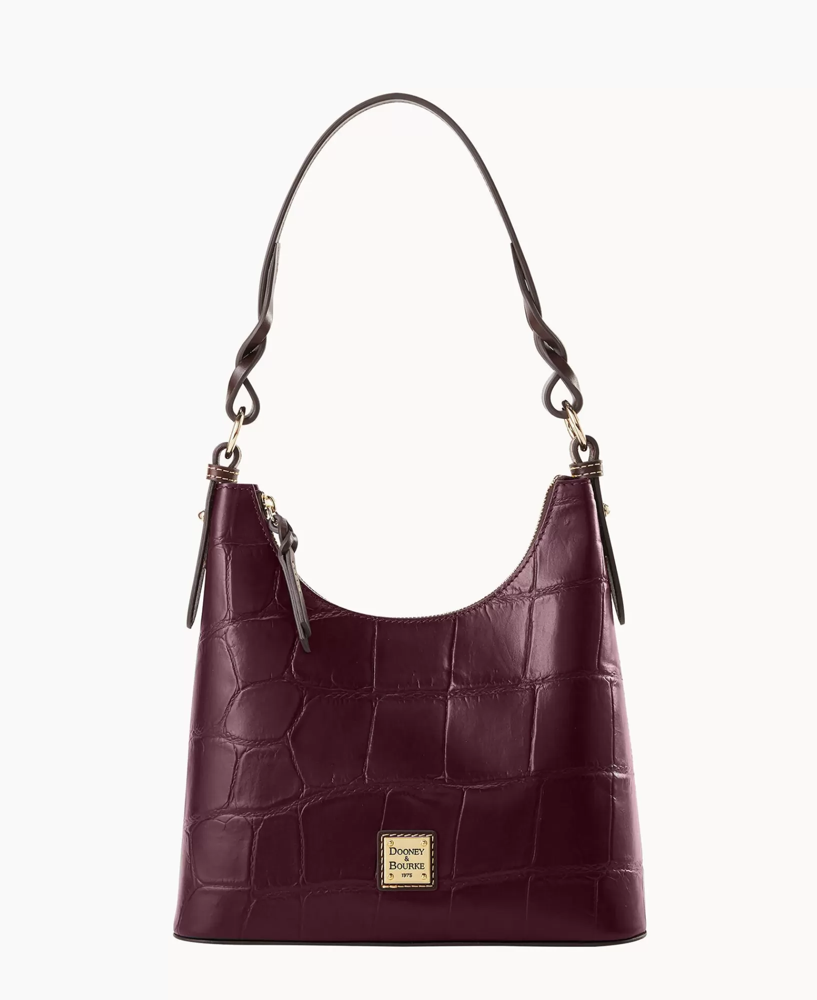 Shoulder Bags>Dooney & Bourke Denison Bryce Hobo Bordeaux