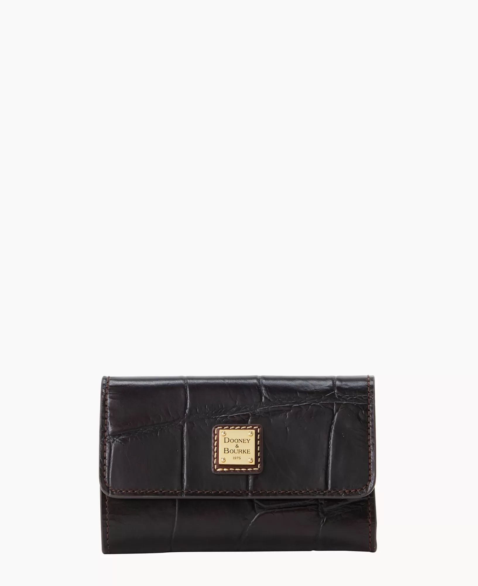 Wallets>Dooney & Bourke Denison Flap Wallet Espresso