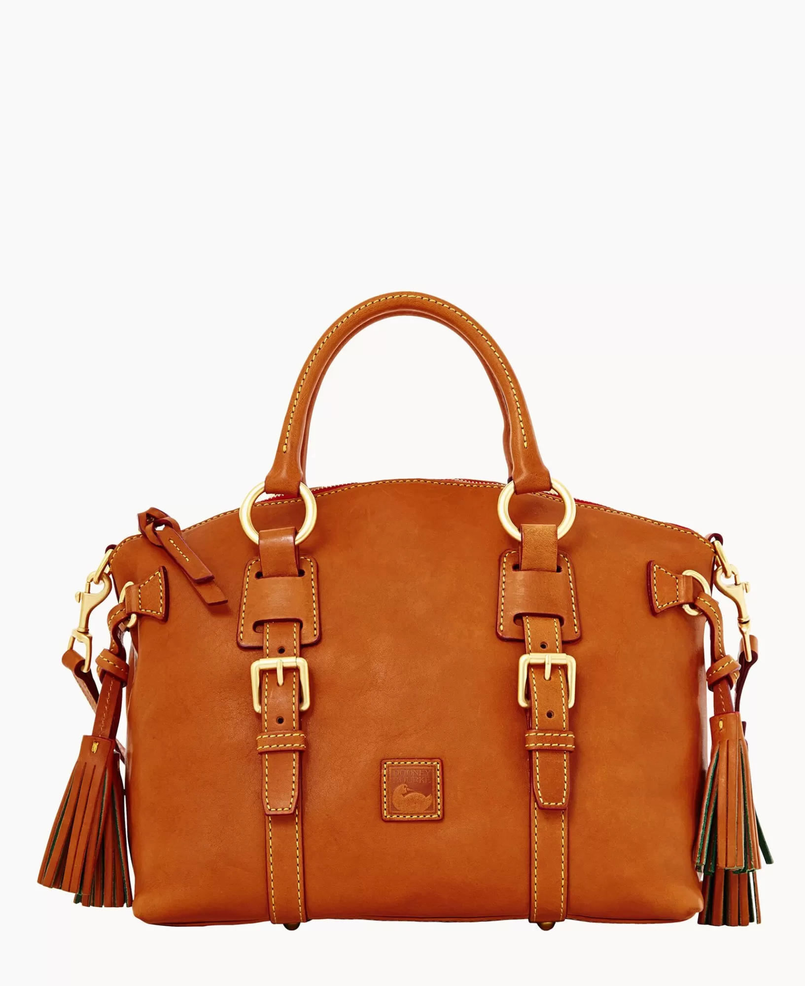 Shoulder Bags | Satchels>Dooney & Bourke Florentine Bristol Satchel Natural