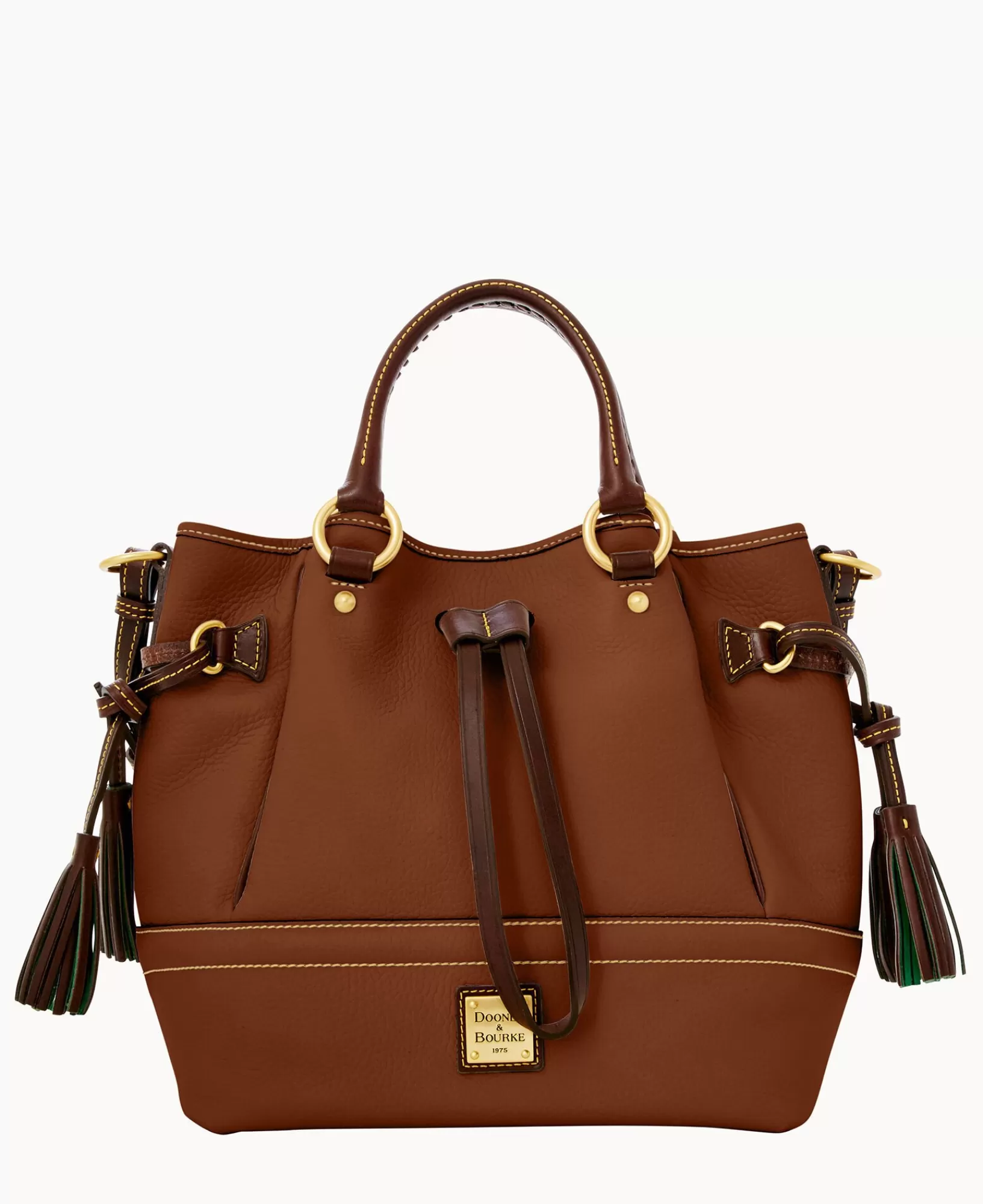 Shoulder Bags | Satchels>Dooney & Bourke Florentine Buckley Bag Chestnut