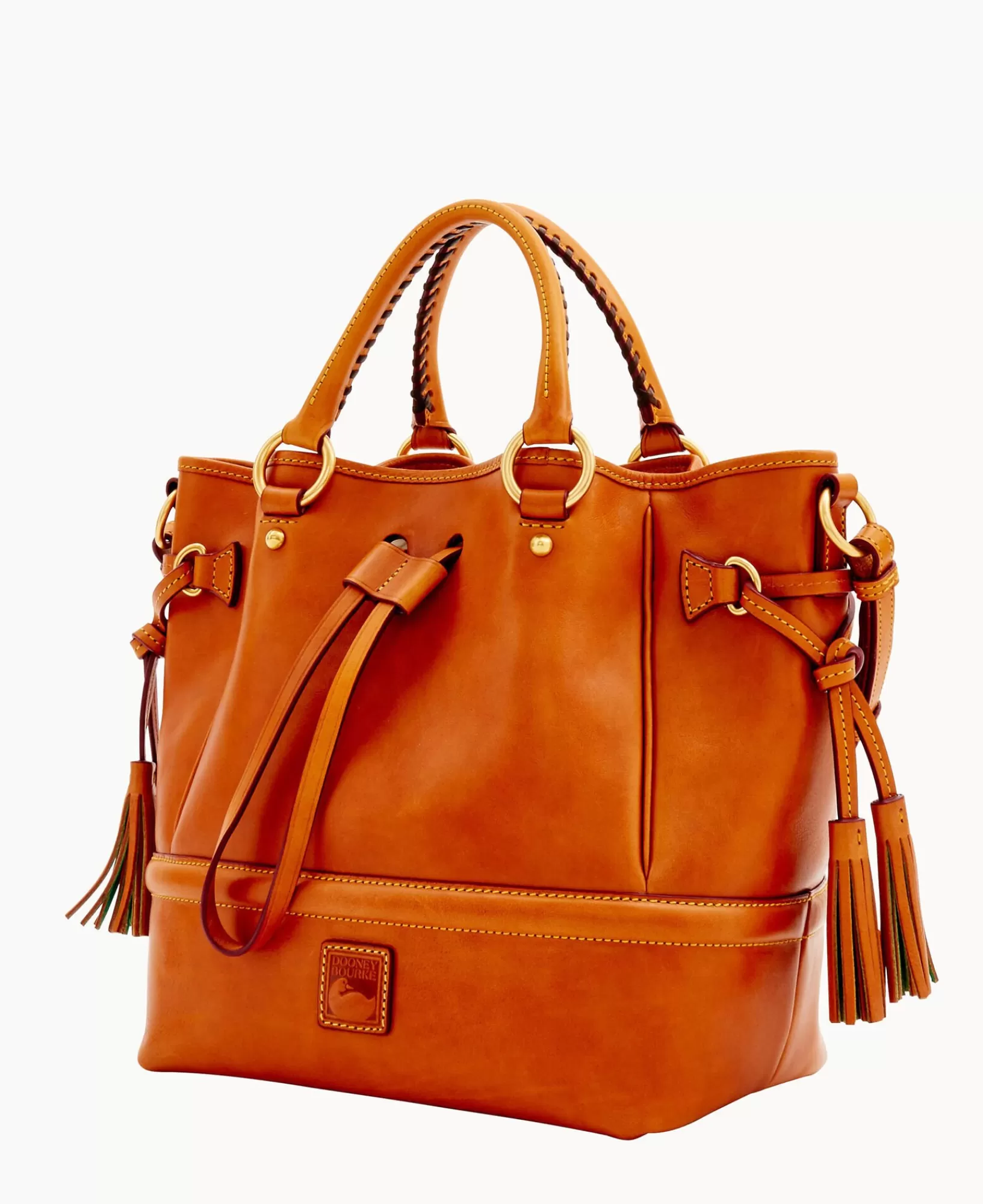 Shoulder Bags | Satchels>Dooney & Bourke Florentine Buckley Bag Natural