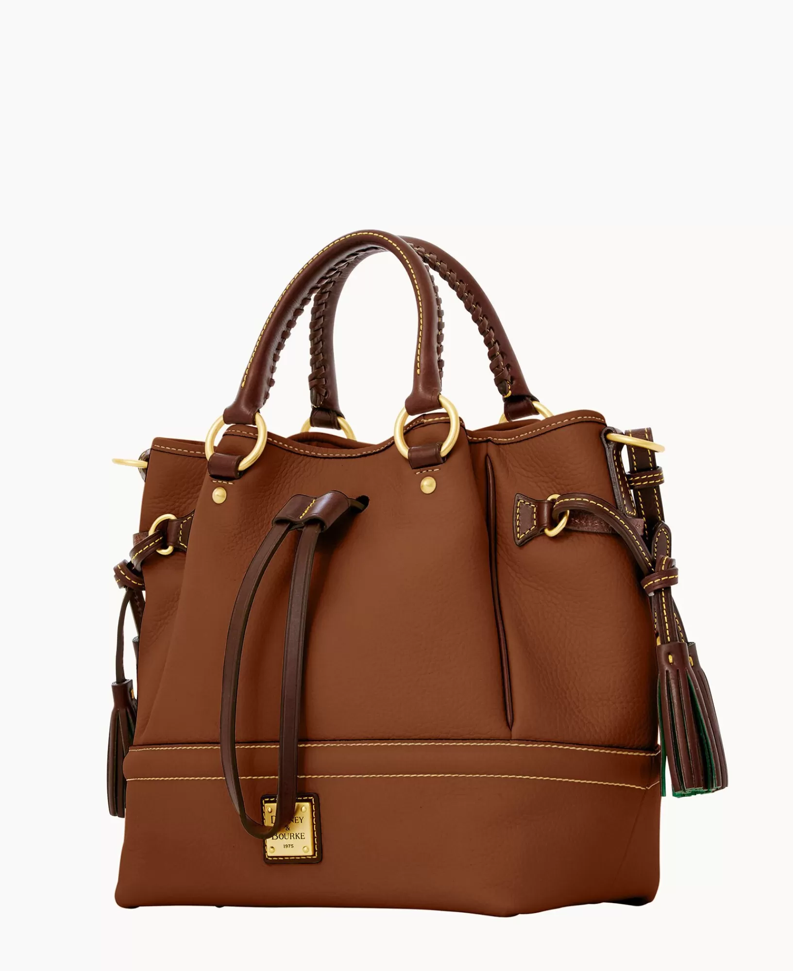 Shoulder Bags | Satchels>Dooney & Bourke Florentine Buckley Bag Chestnut