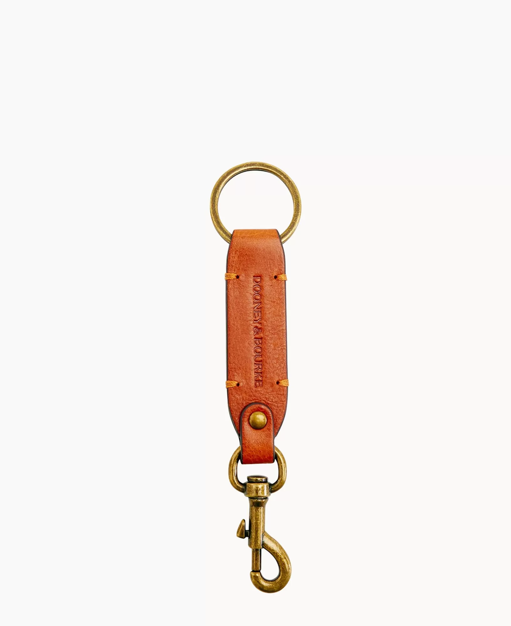 Key Keepers & Charms>Dooney & Bourke Florentine Carpenter Key Chain Natural