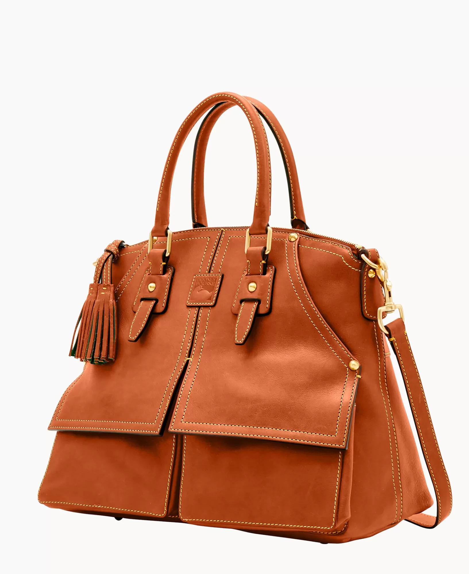 Shoulder Bags | Crossbodies>Dooney & Bourke Florentine Clayton Natural