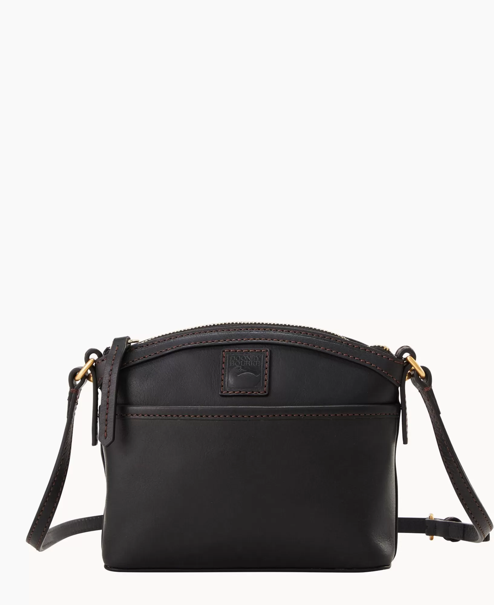 Shoulder Bags | Crossbodies>Dooney & Bourke Florentine Domed Crossbody BlackBlack