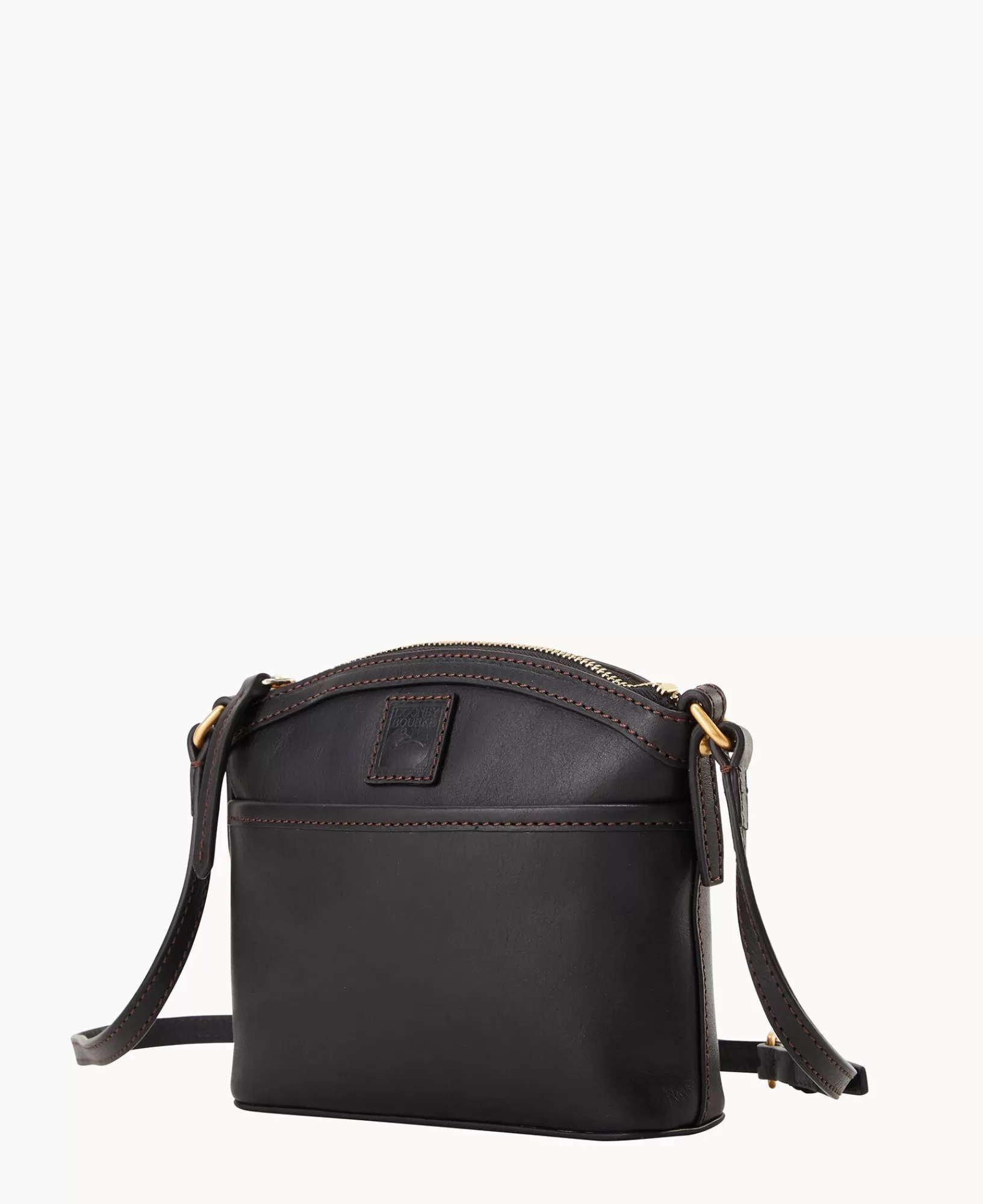 Shoulder Bags | Crossbodies>Dooney & Bourke Florentine Domed Crossbody BlackBlack