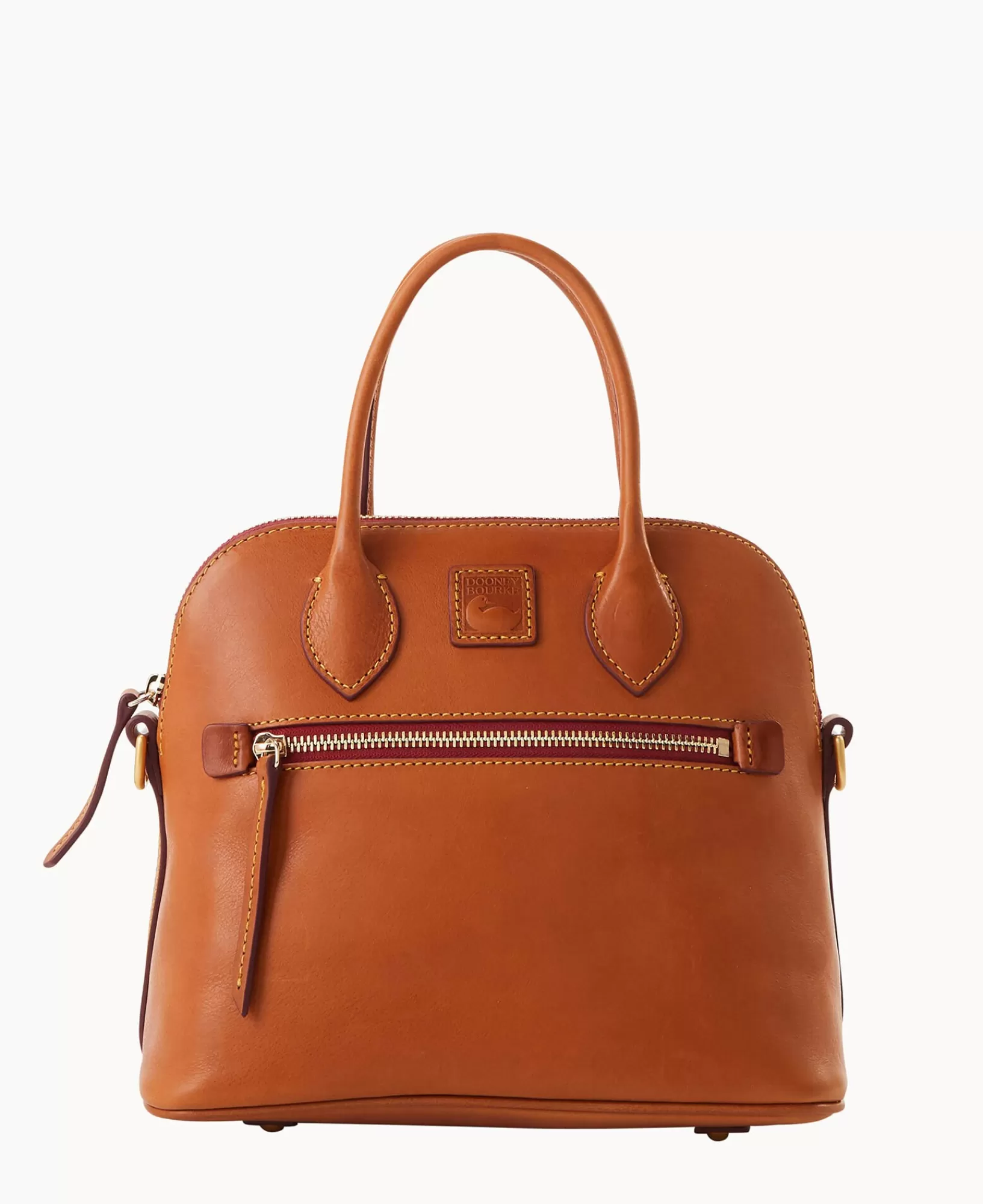 Shoulder Bags | Satchels>Dooney & Bourke Florentine Domed Satchel Natural